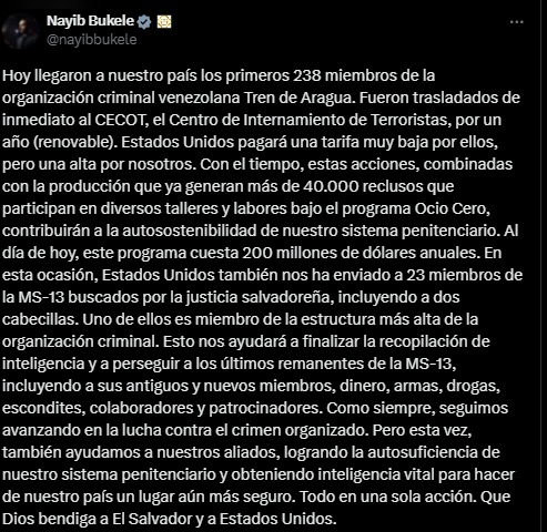 Post Nayib Bukele.