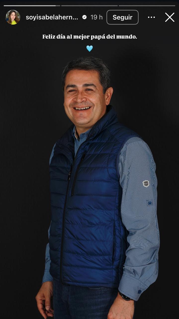 Mensaje hijas de Juan Orlando Hernández