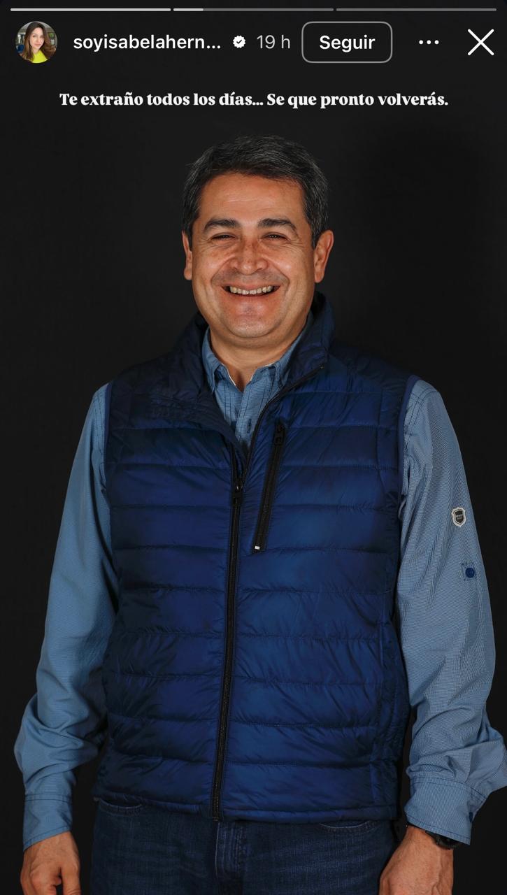 Mensaje hijas de Juan Orlando Hernández