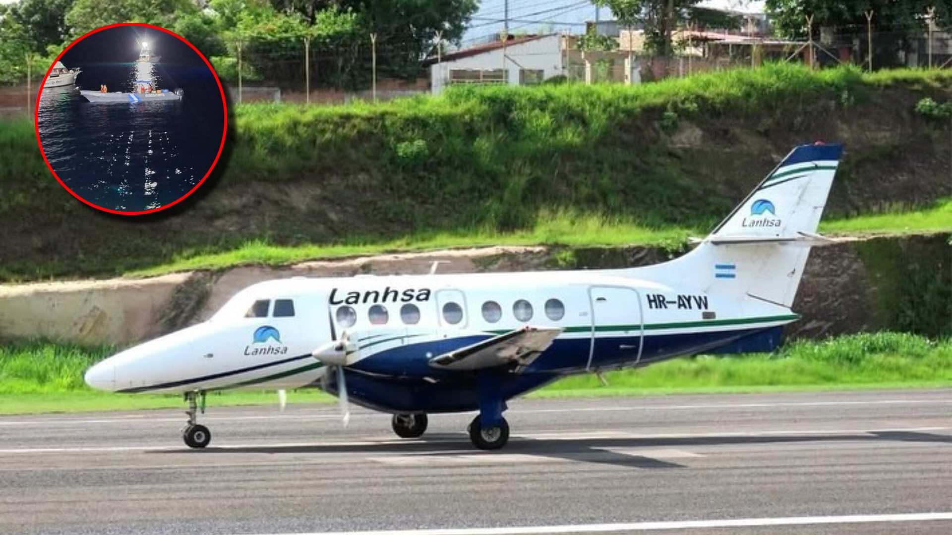 Aeronave de accidente en Roatán será retirado del mar para una investigación