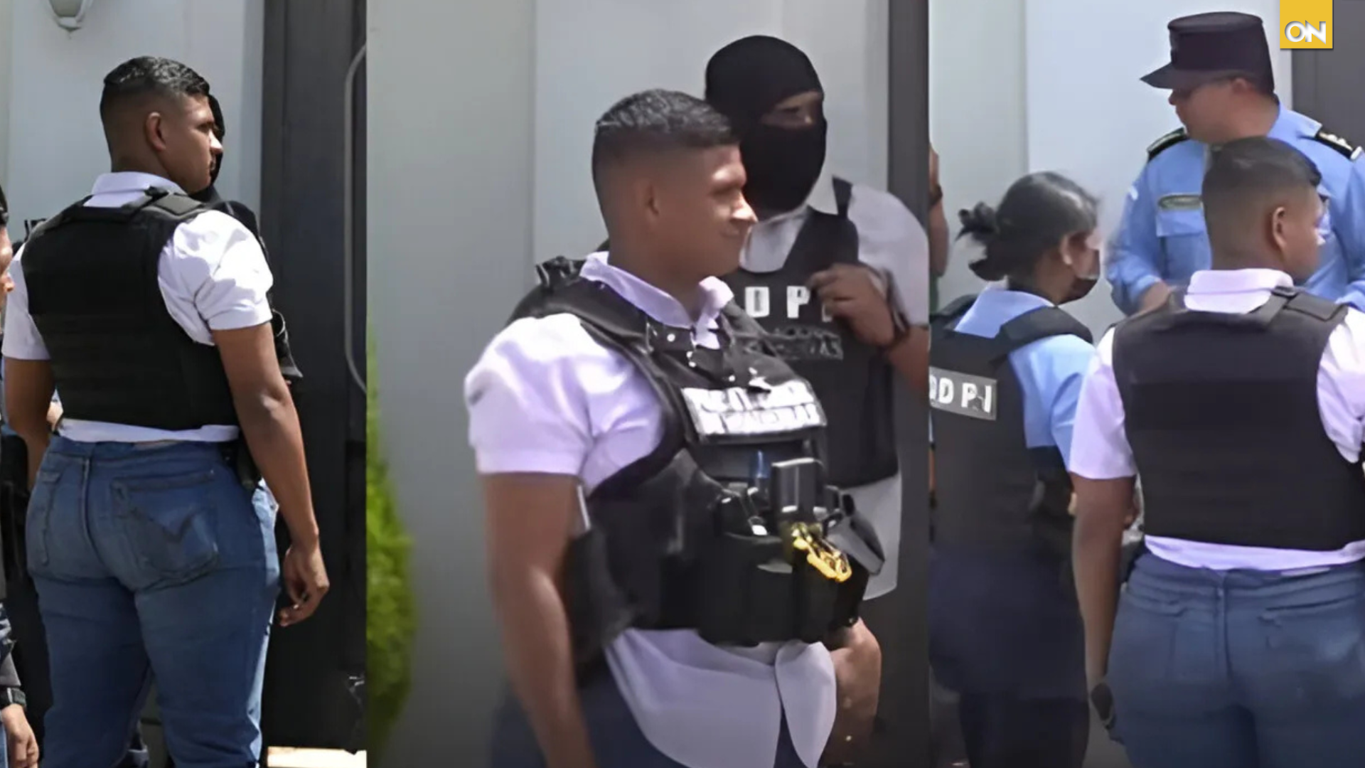 Agente de la DPI roba suspiros en el arresto de Esdras Amado Lopez
