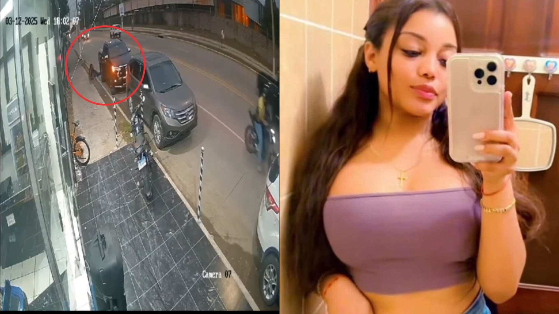 Sale a la luz video de ataque armado en que murió Alejandra Reyes en La Ceiba