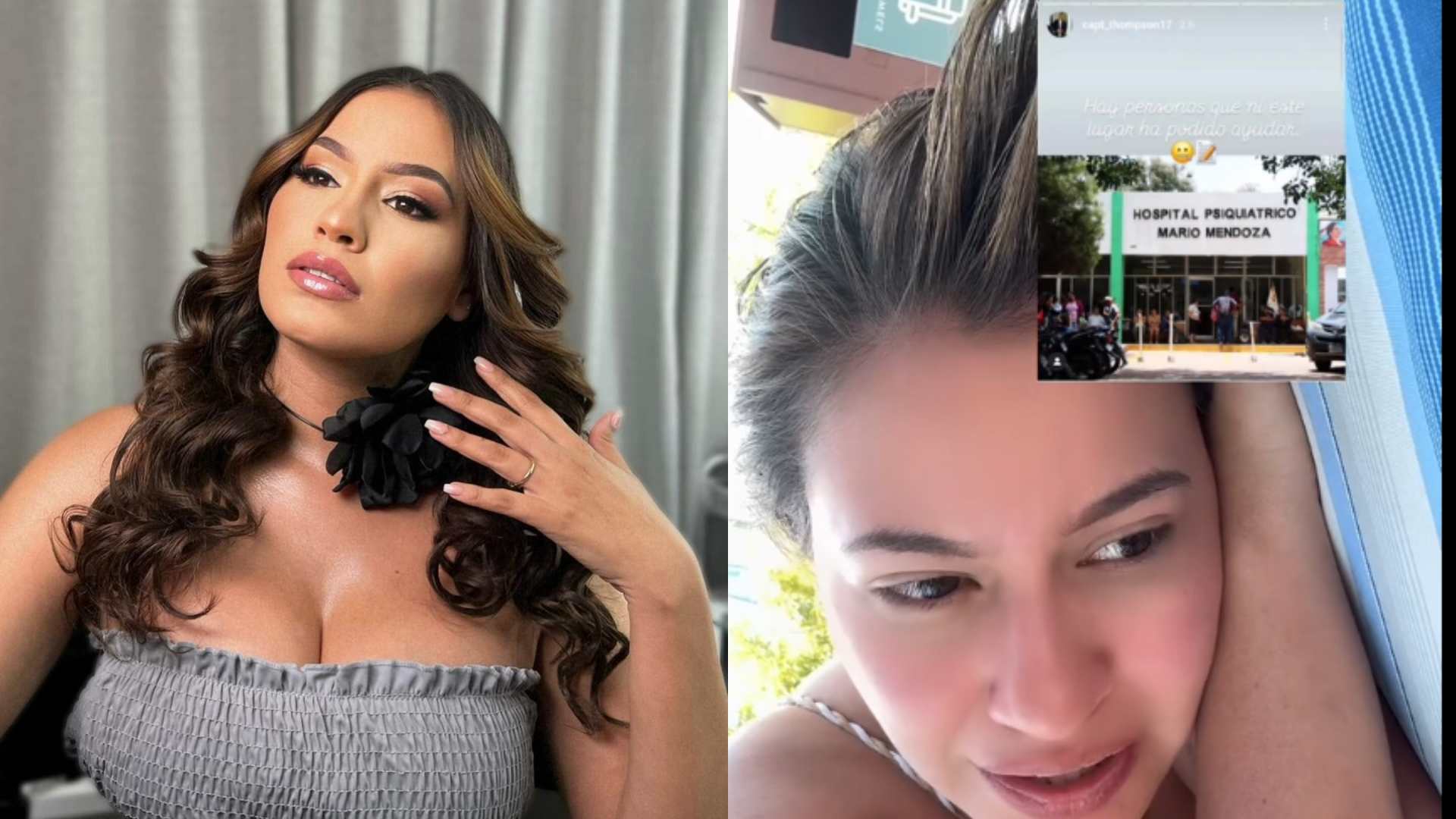 ¿Javian Thompson se burla Alejandra Rubio fue atendida en el Hospital Mario Mendoza?