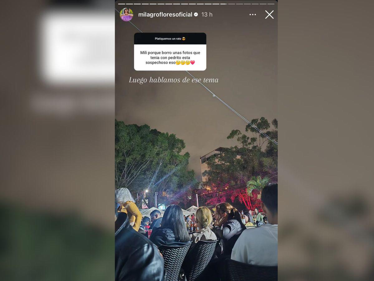 ¿Le quebró el celular? Milagro Flores elimina fotos con su novio y responde a sus seguidores