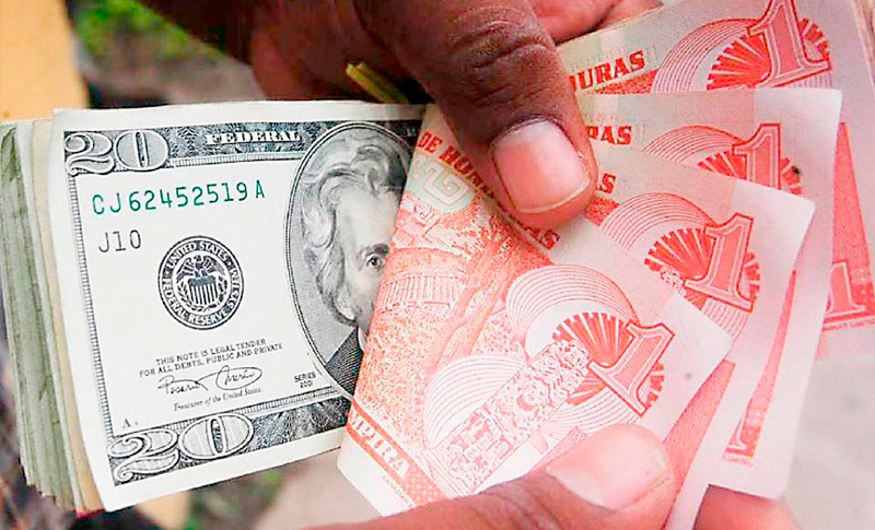 Deslizamiento del lempira frente al dólar al cierre de 2024 será hasta de 0.60 centavos prevén economistas - Proceso Digital