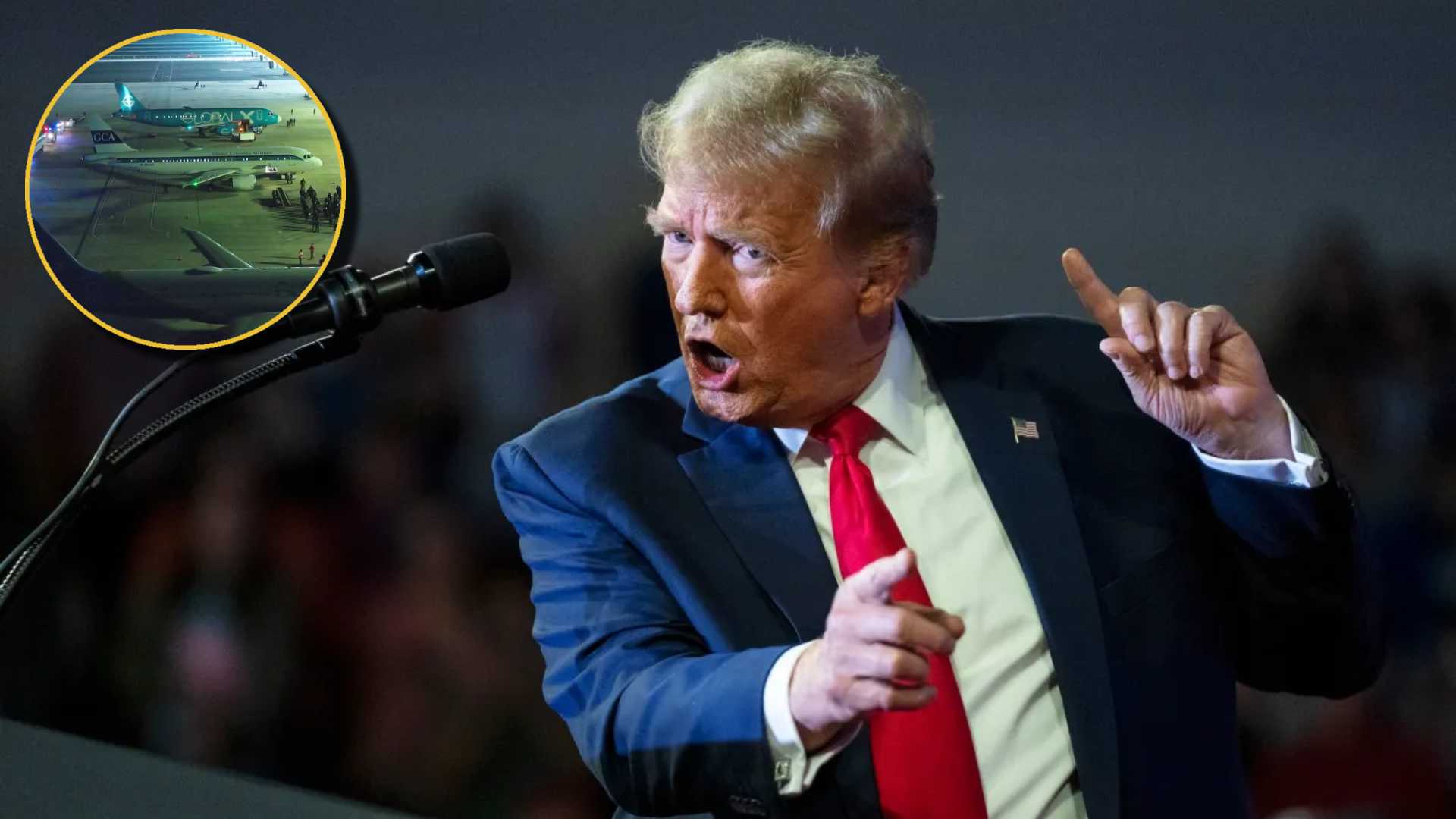“Monstruos”: Así llama Donald Trump a deportados a El Salvador