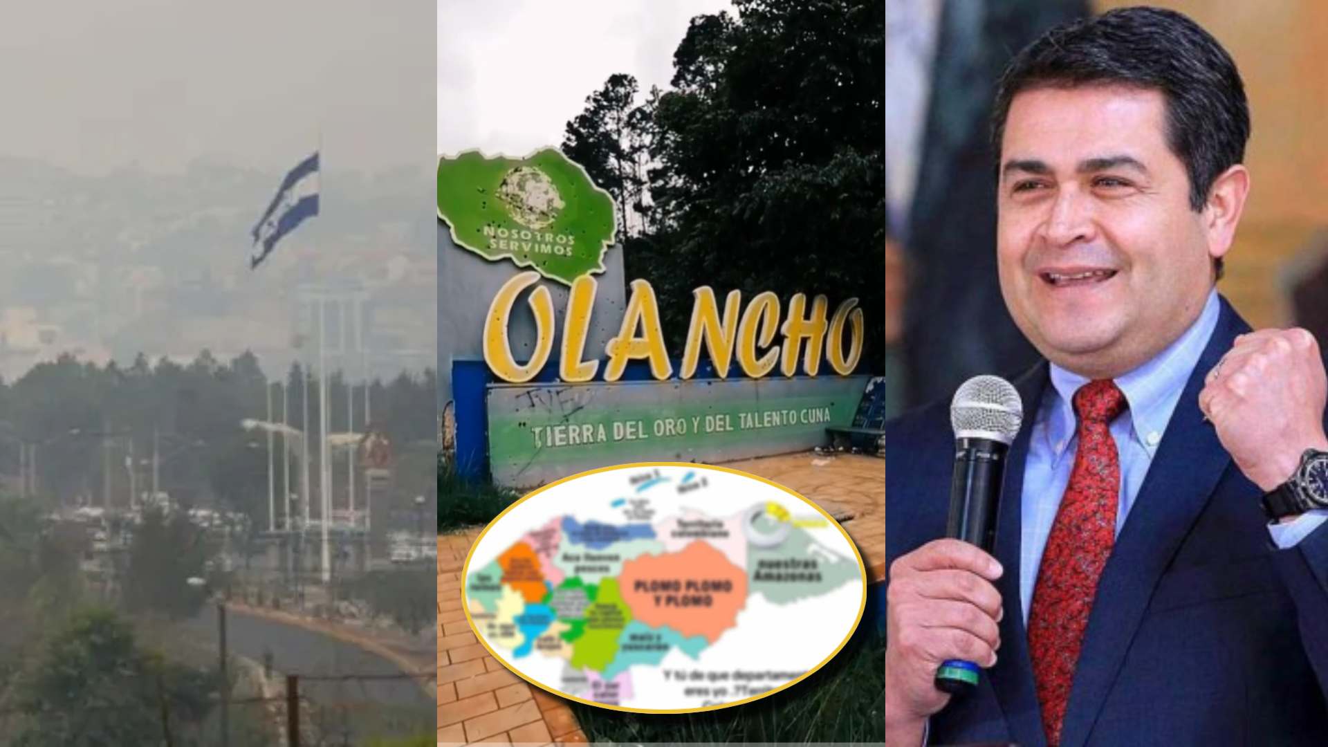 Crean “mapa de Honduras” con lo más “conocido” de cada departamento, ¿es cierto?