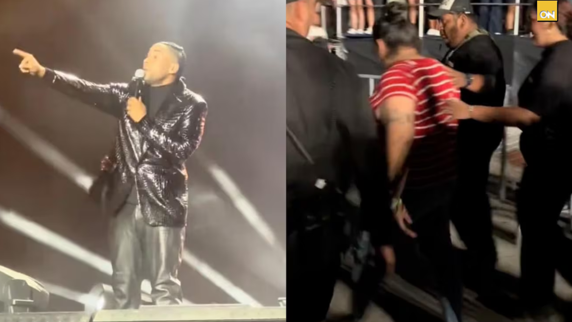 Don Omar saca mujer de su concierto