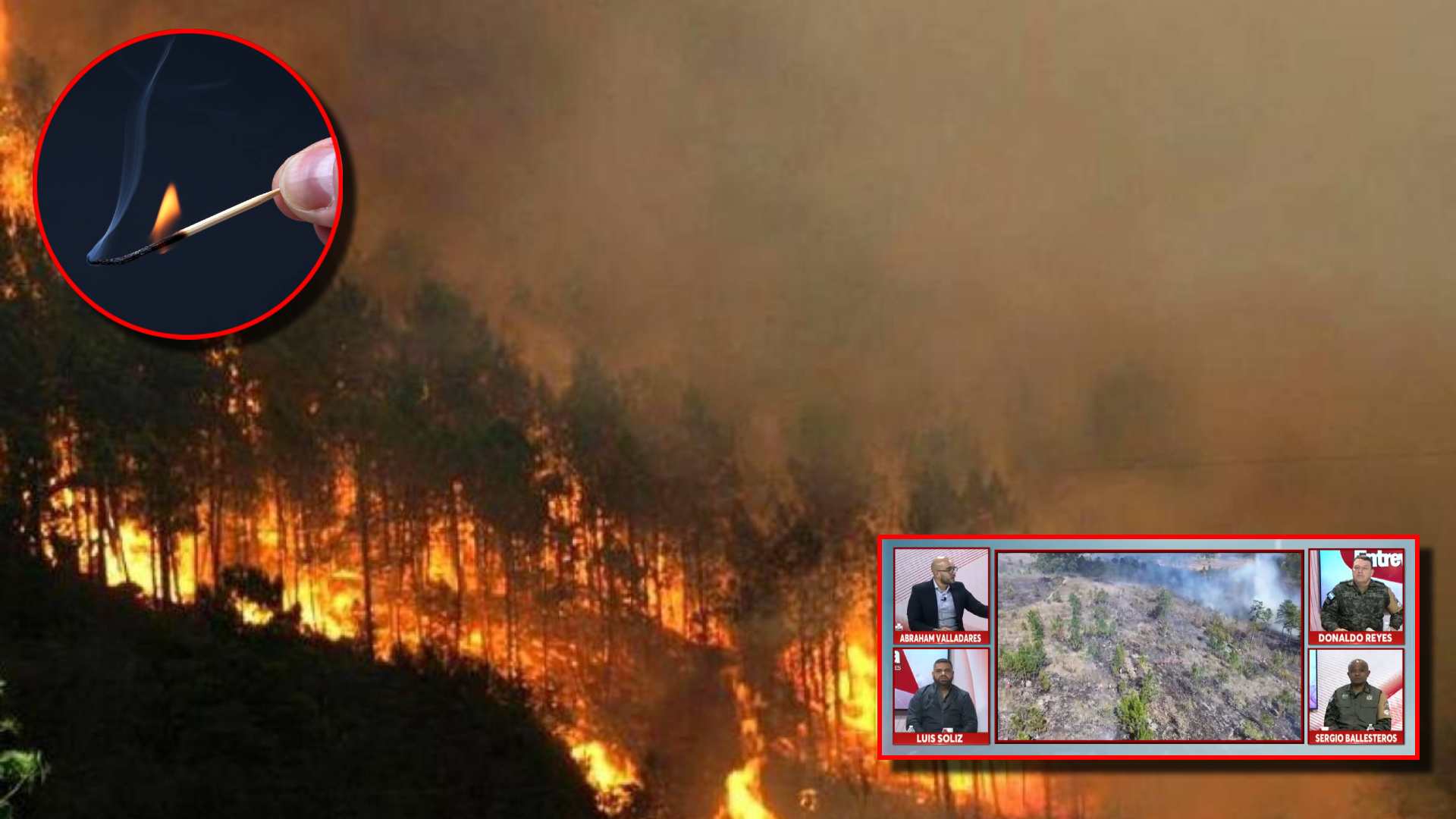 ¿Cuál es la pena para responsable de incendio forestal en Honduras?