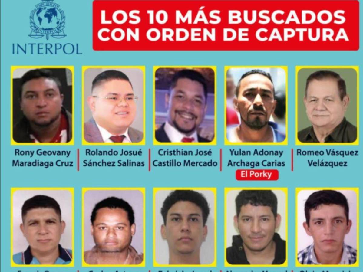 ROMEO VASQUEZ ENTRE LOS MAS BUSCADOS