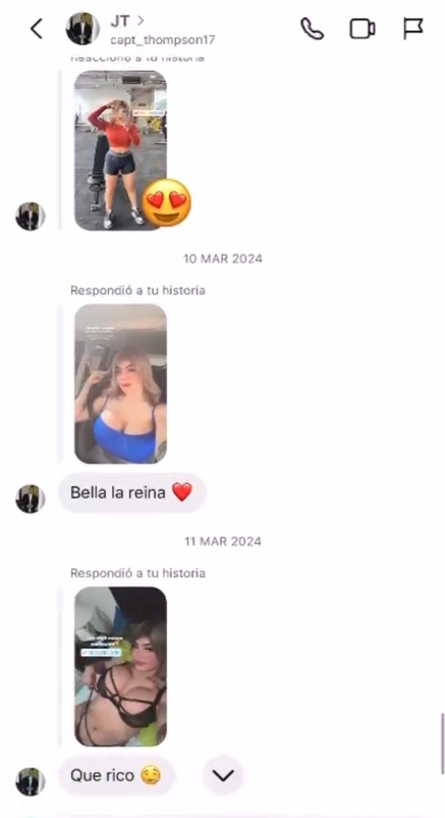 Javian Thompson Filtran conversaciones de Javian Thompson con tiktoker hondureña