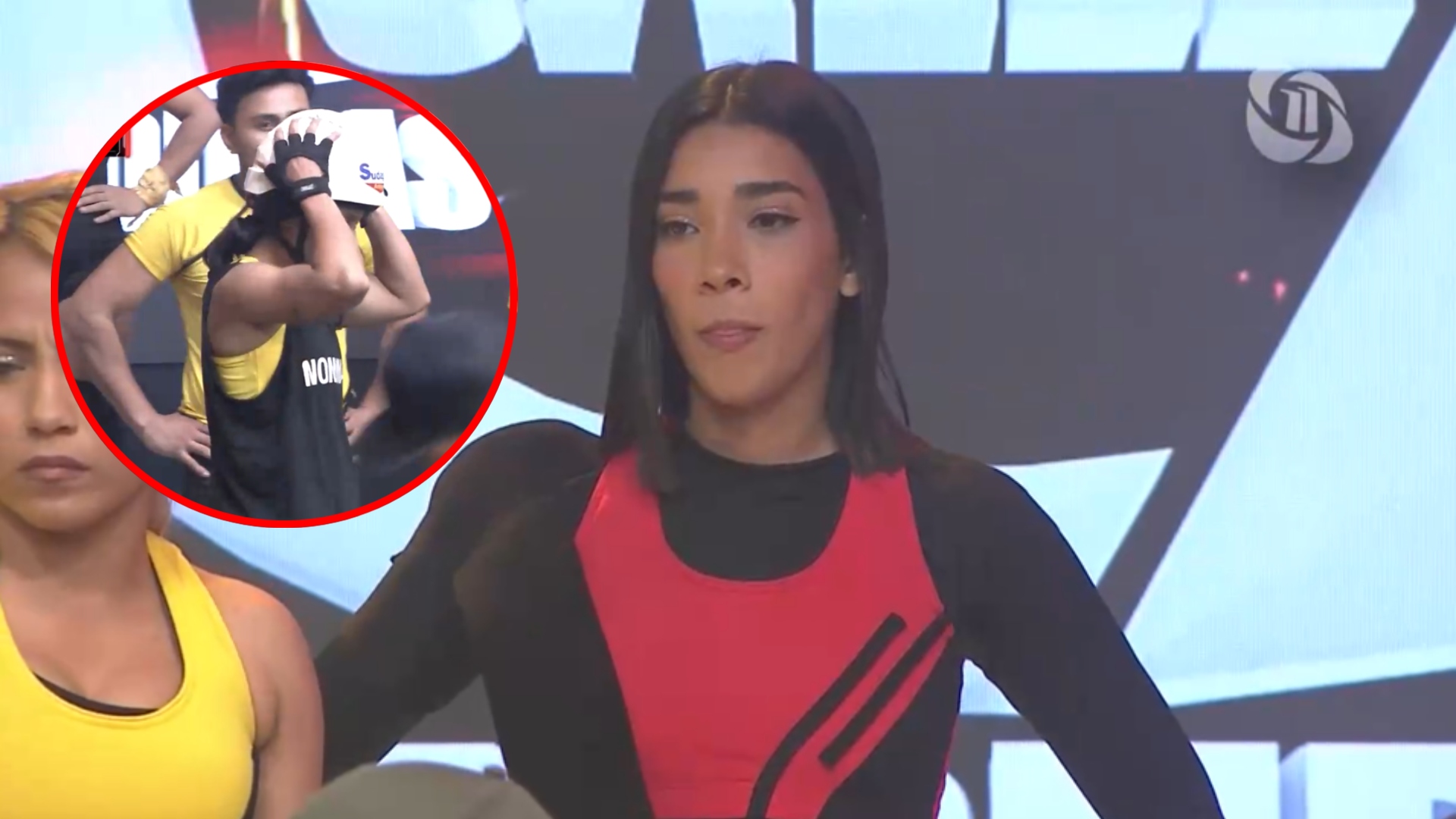 Angie Mejía rompe el silencio y habla sobre el empujón que recibió de Meyvi Aguilar