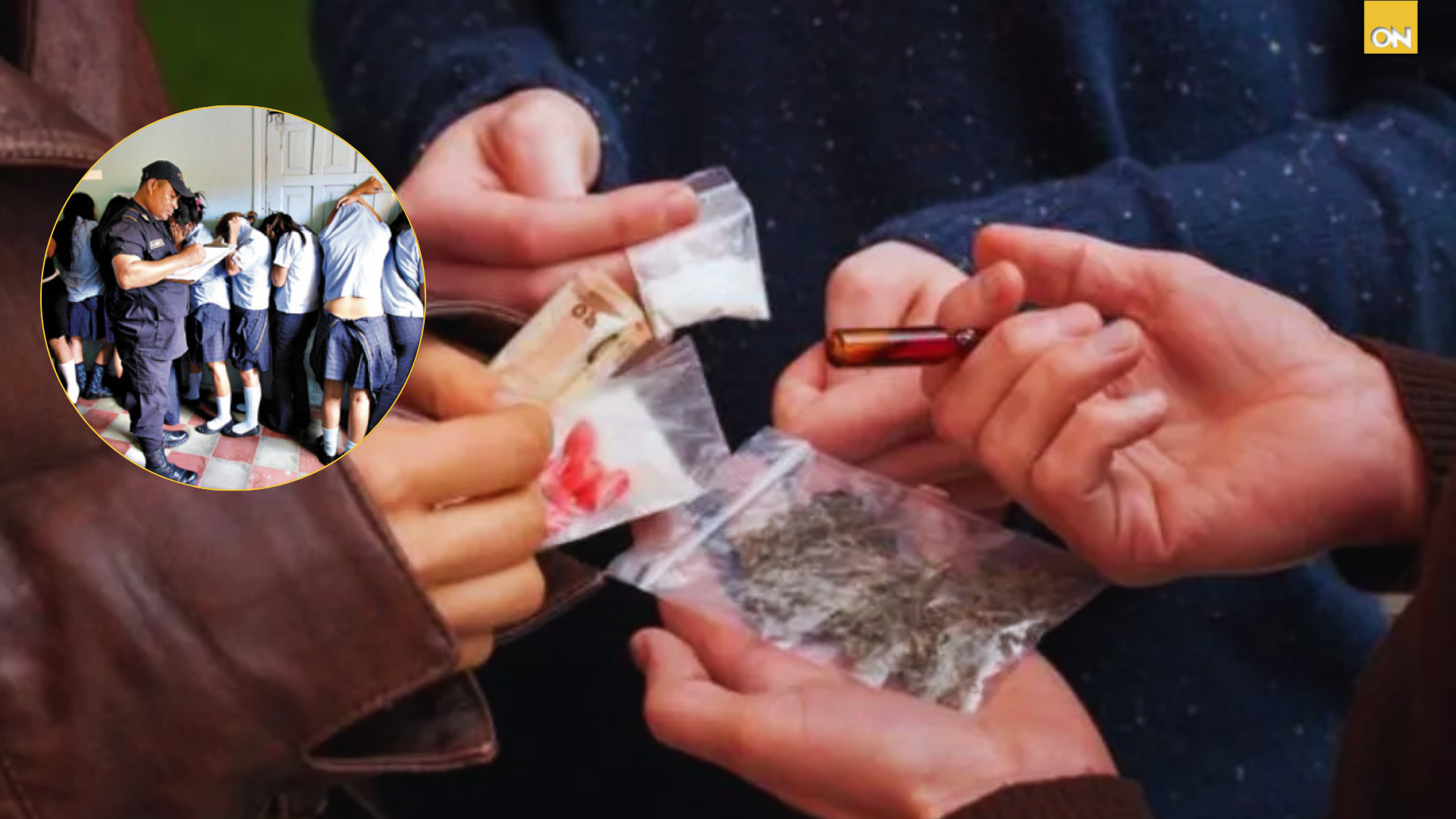 drogas en menores escuelas