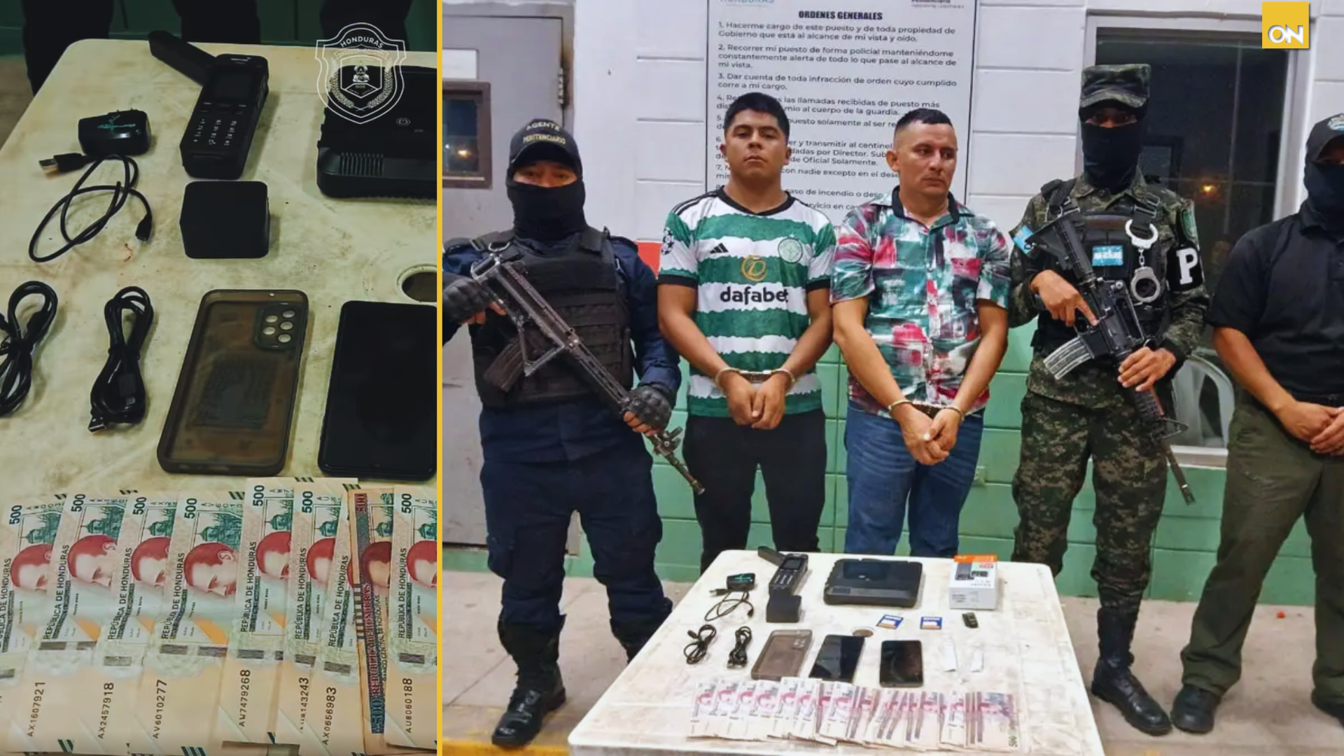 Los agentes penitenciarios detenidos