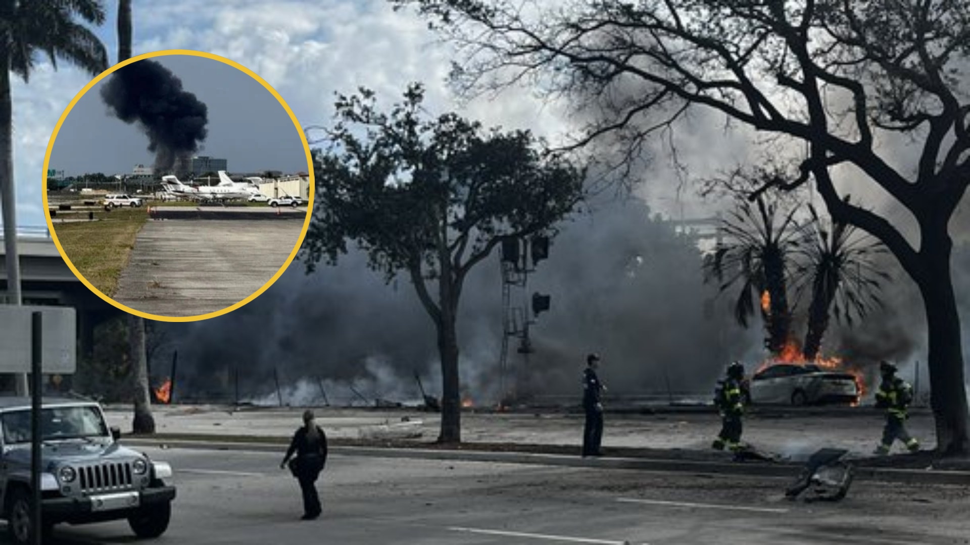 Avioneta se estrella en Florida y se reportan tres víctimas mortales