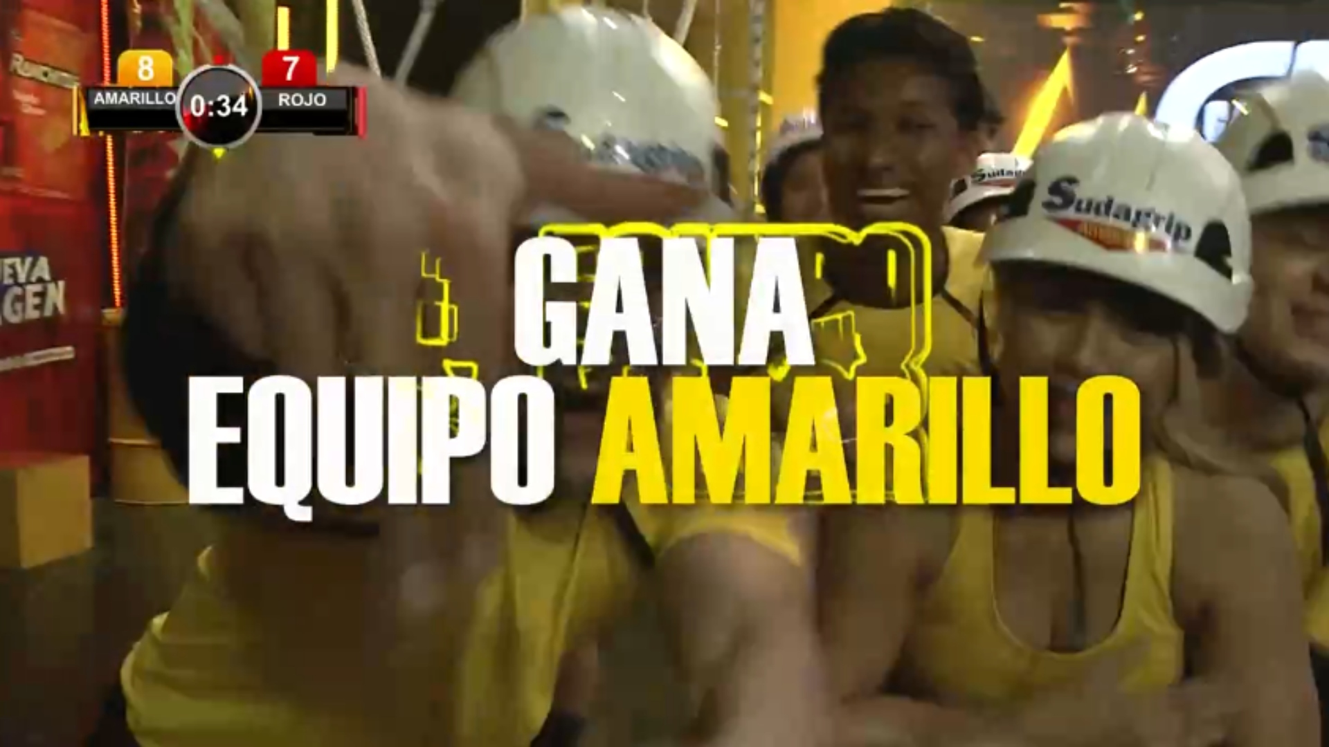 El equipo amarillo se impone en el tercer capítulo de Calle 7 Honduras
