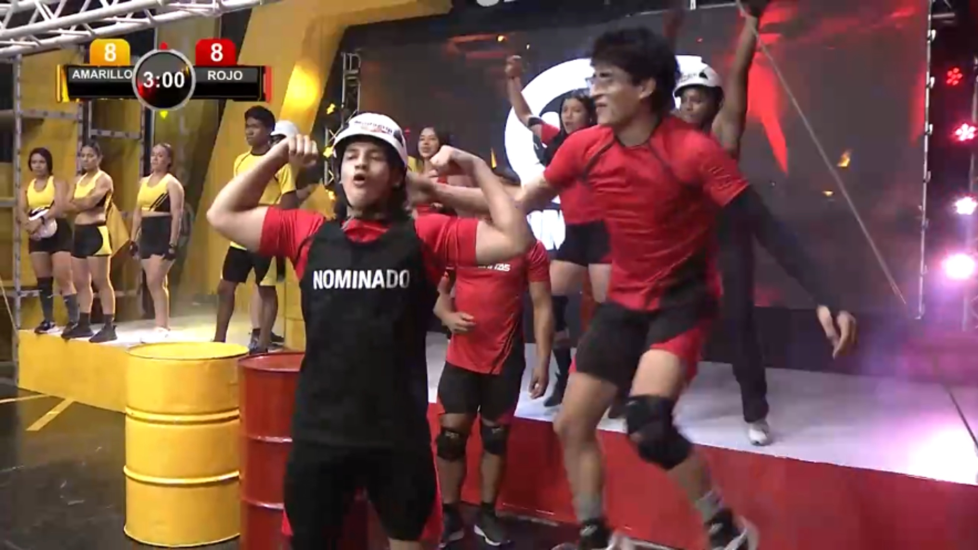 El equipo rojo se impone en vibrante capítulo 4 de Calle 7 Honduras