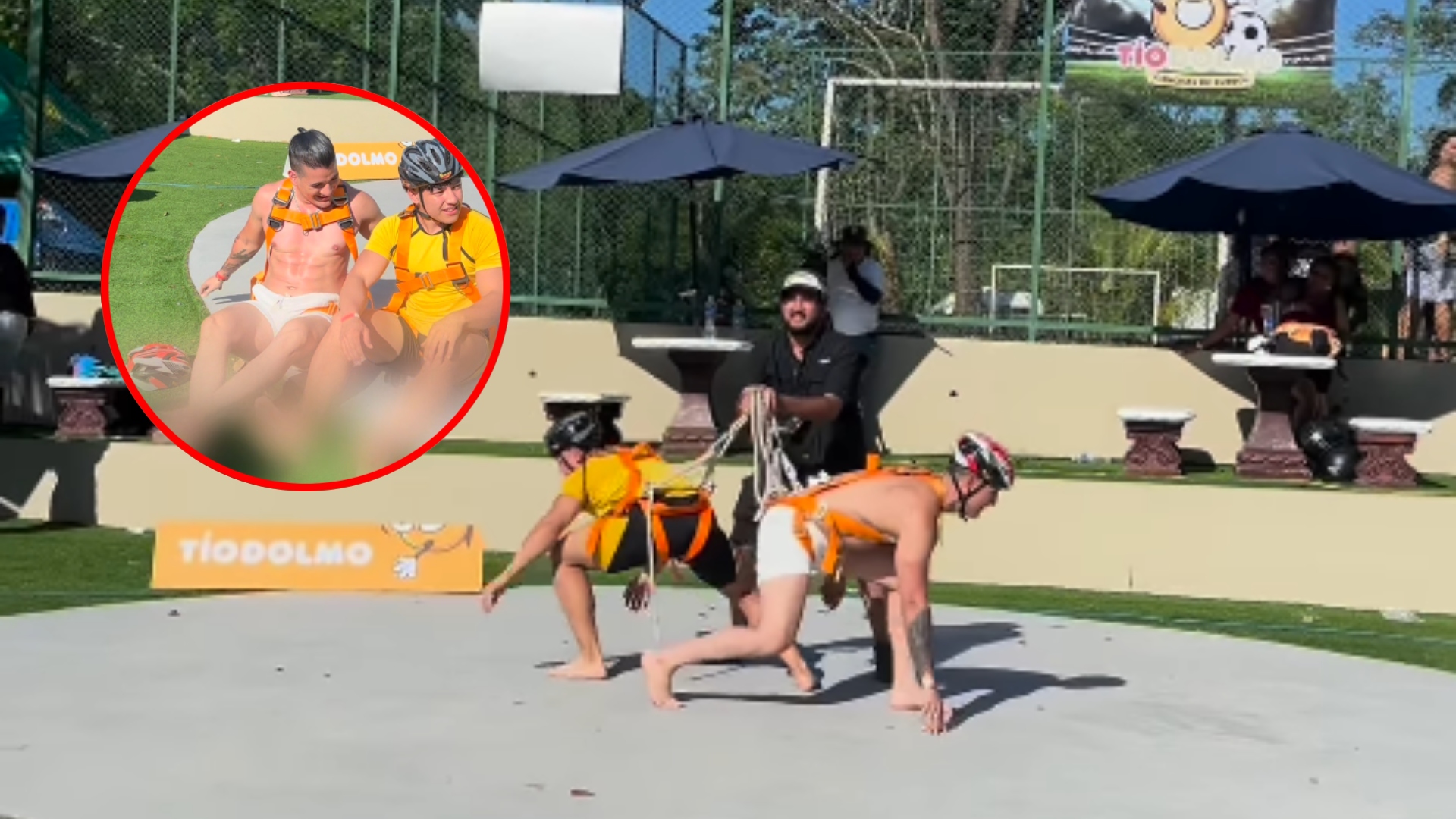 Gary y Fernando resultan lesionados en dinámica extrema de Calle 7 Honduras