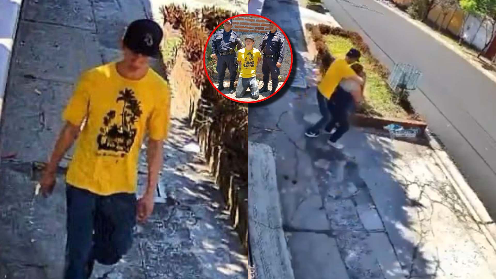 Capturan hondureño señalado de asalto en San Salvador