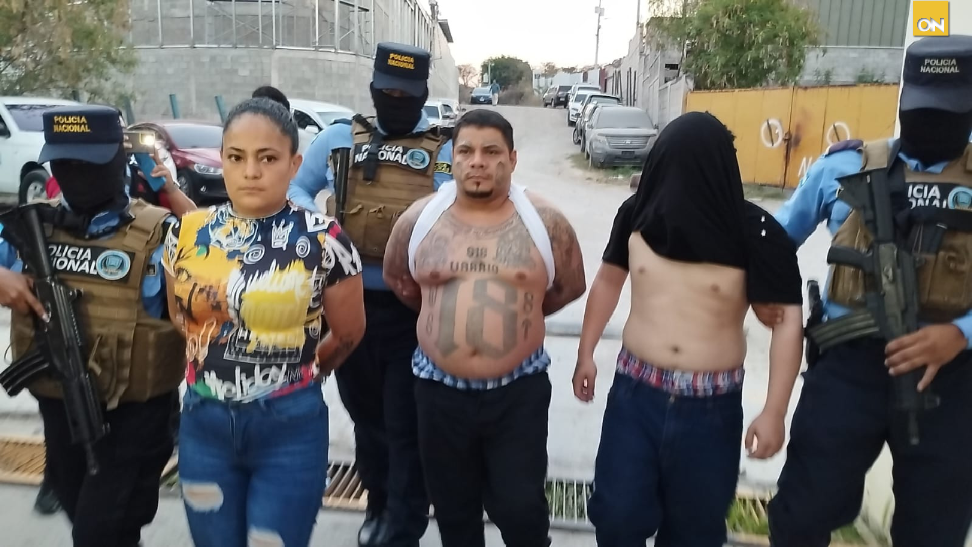 Capturan miembro pandilla 18