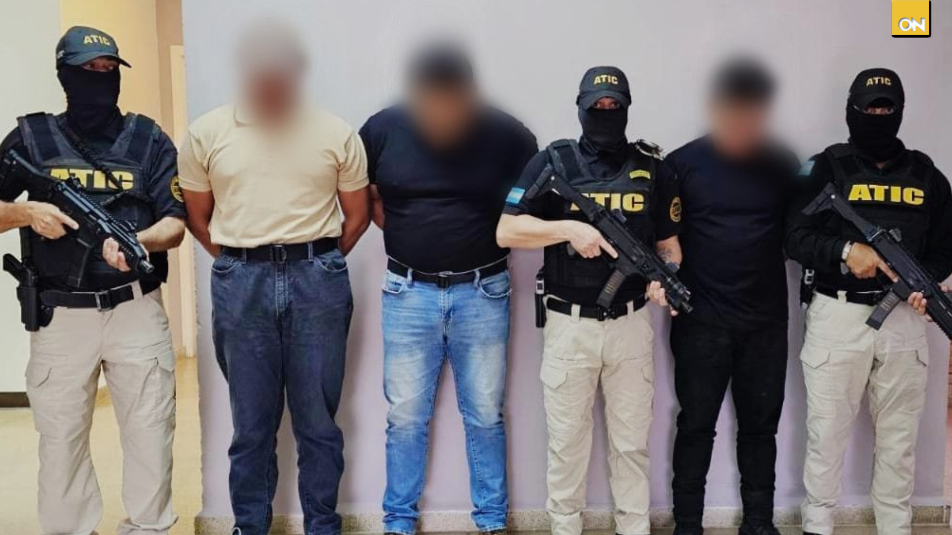 Capturan tres agentes DPI