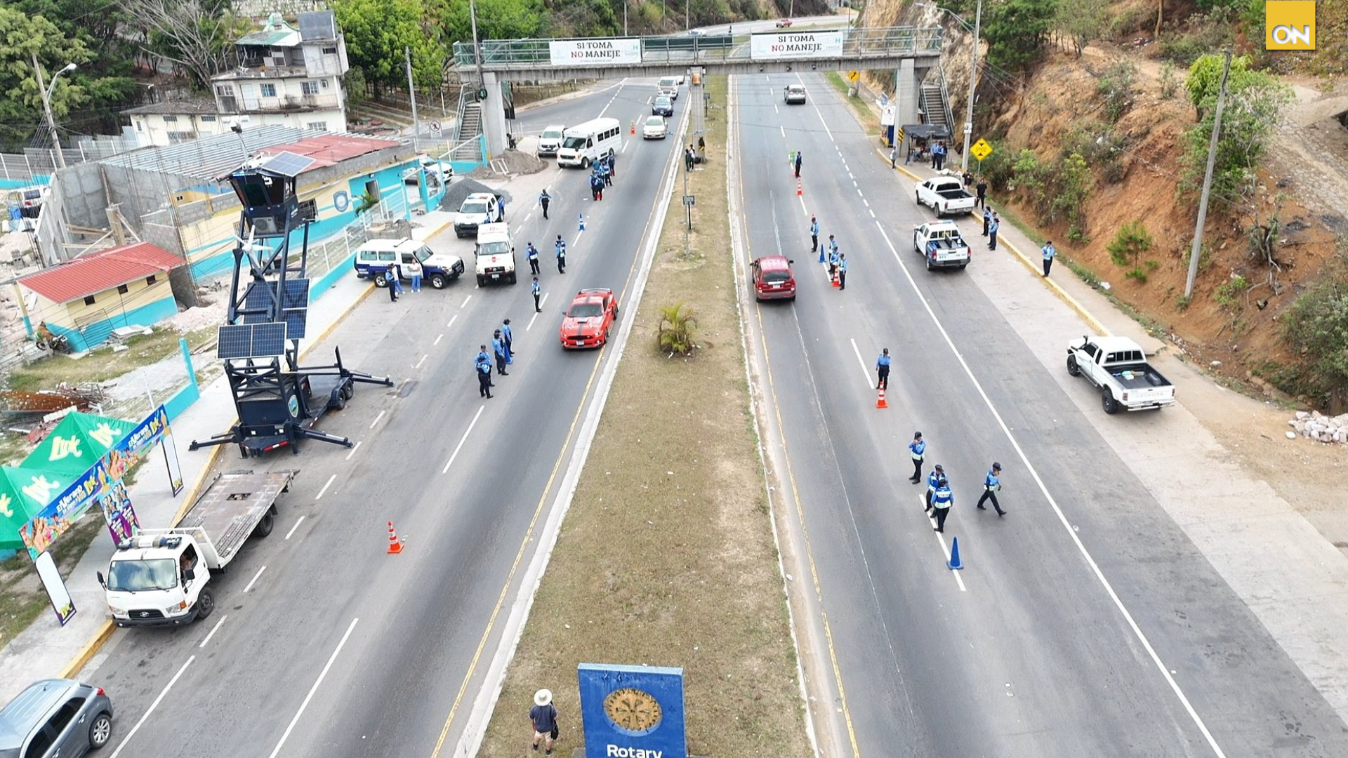 Caravana veraneantes Semana Santa