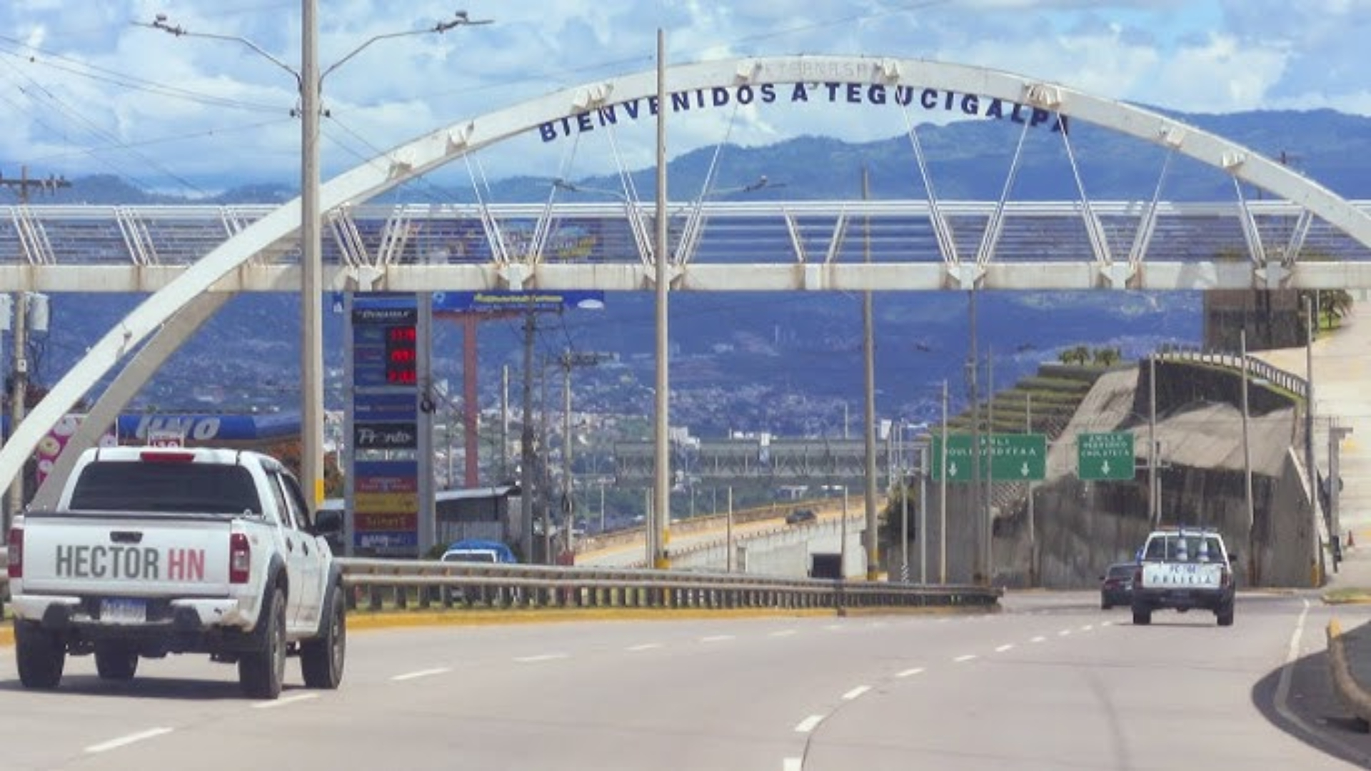 trafico en tegucigalpa en semana santa