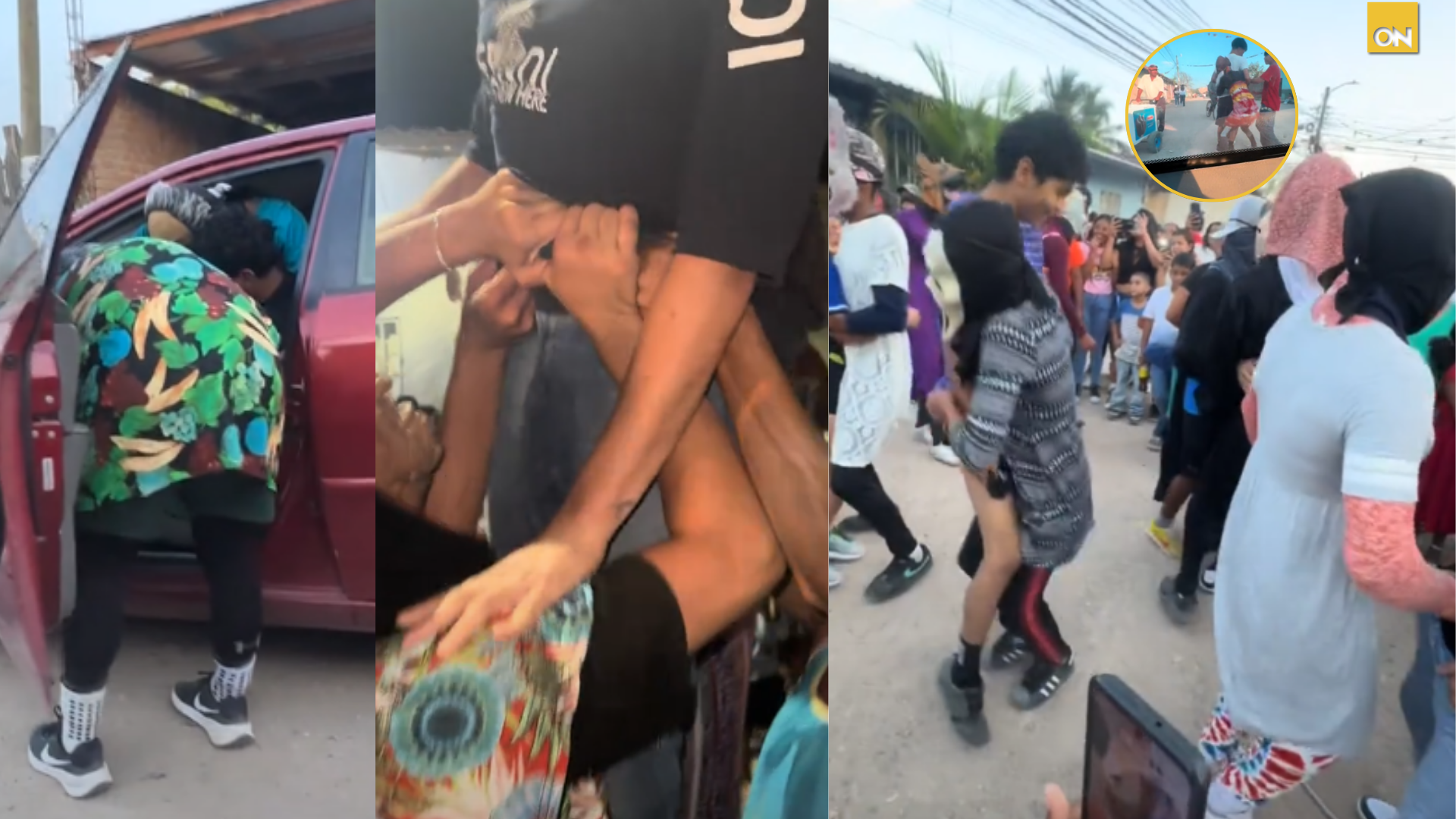 Así se vivió la tradición de las damas en Talanga, Honduras
