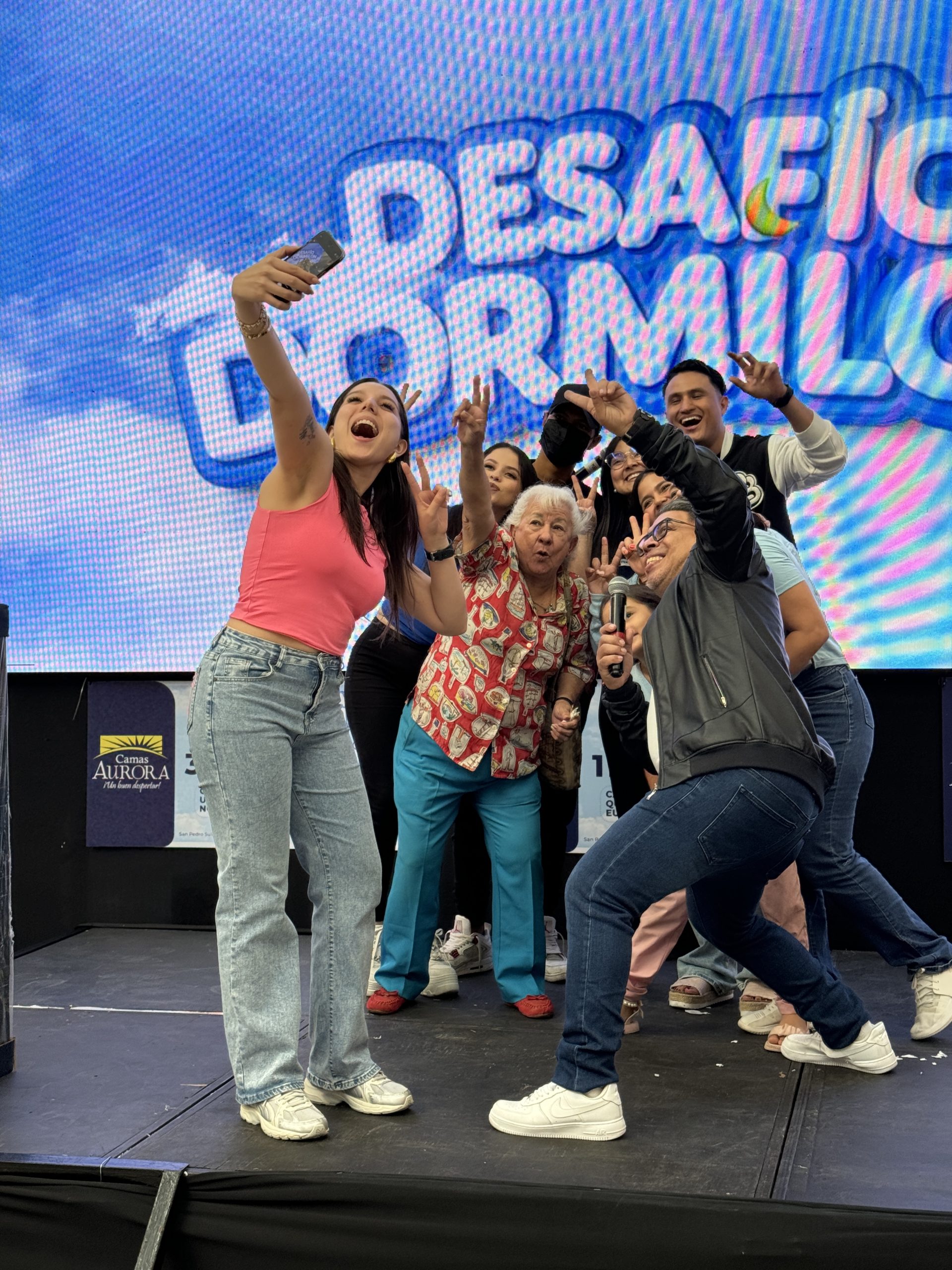 La respectiva selfie no podía faltar para los ganadores.