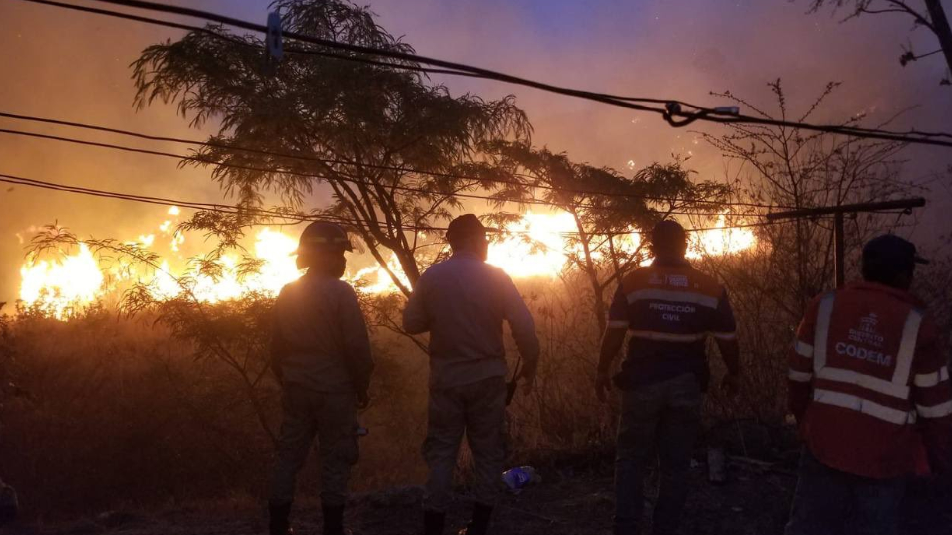Incendio Valle de Ángeles