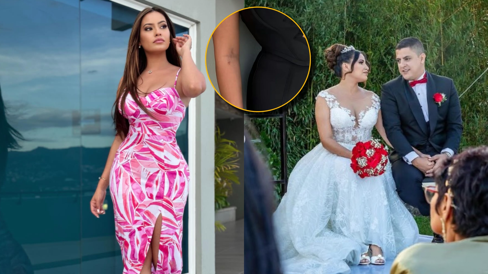 Alejandra Rubio golpeada