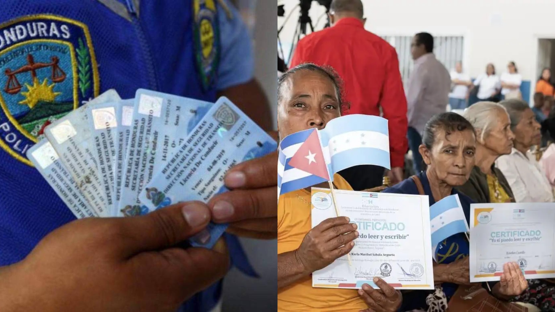 Así pueden obtener la licencia de conducir los hondureños que no sepan leer y escribir