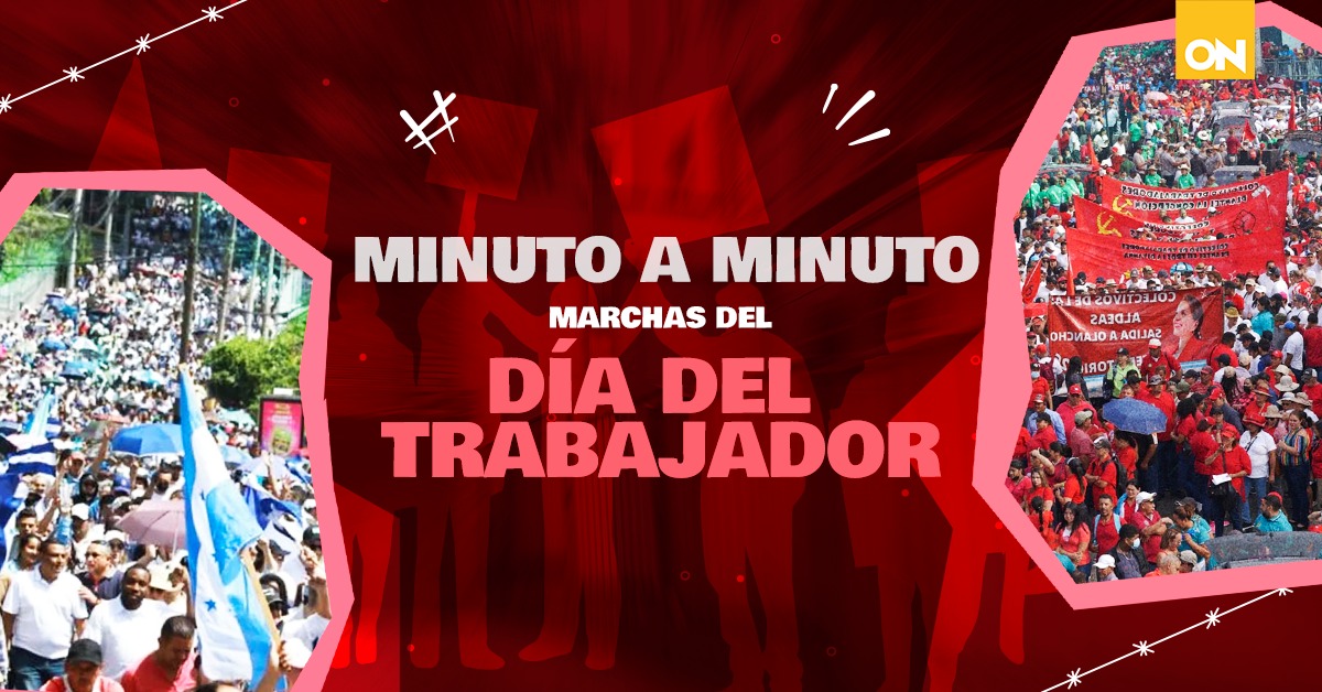 Marchas 1 mayo Honduras
