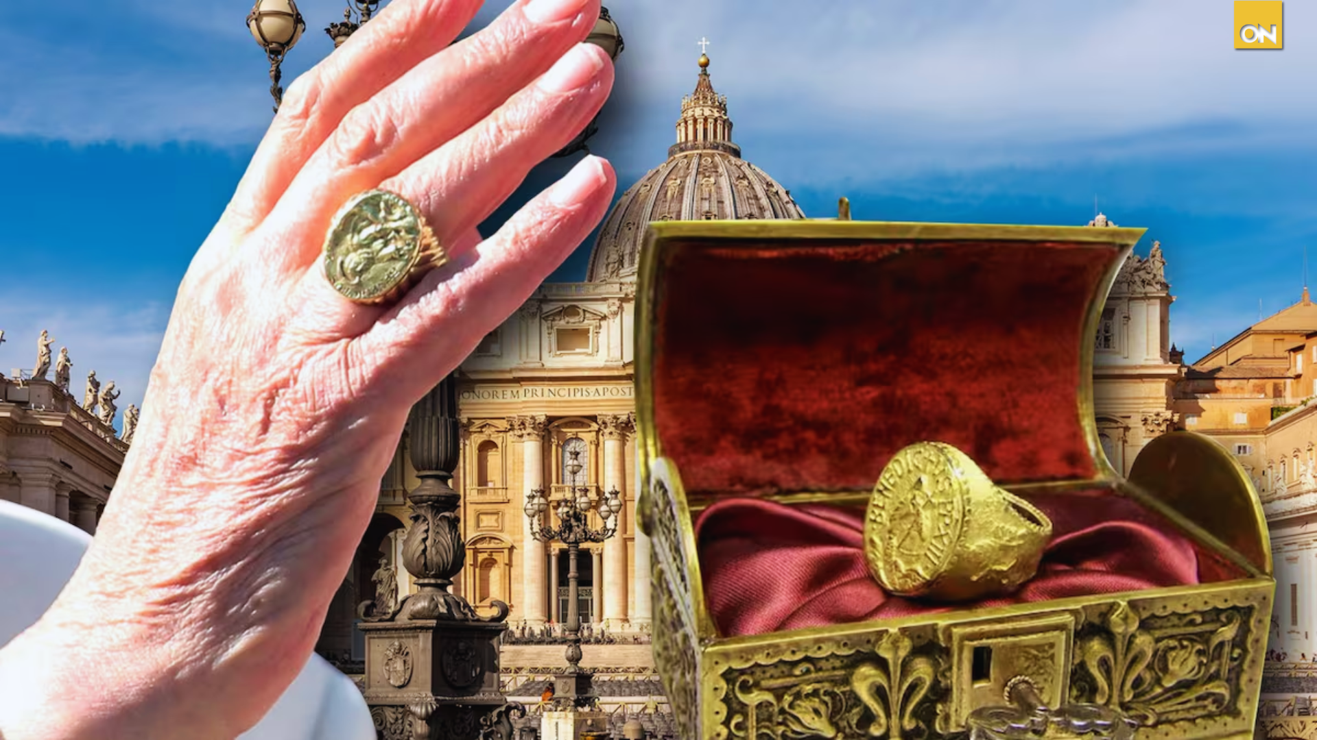 El anillo del papa