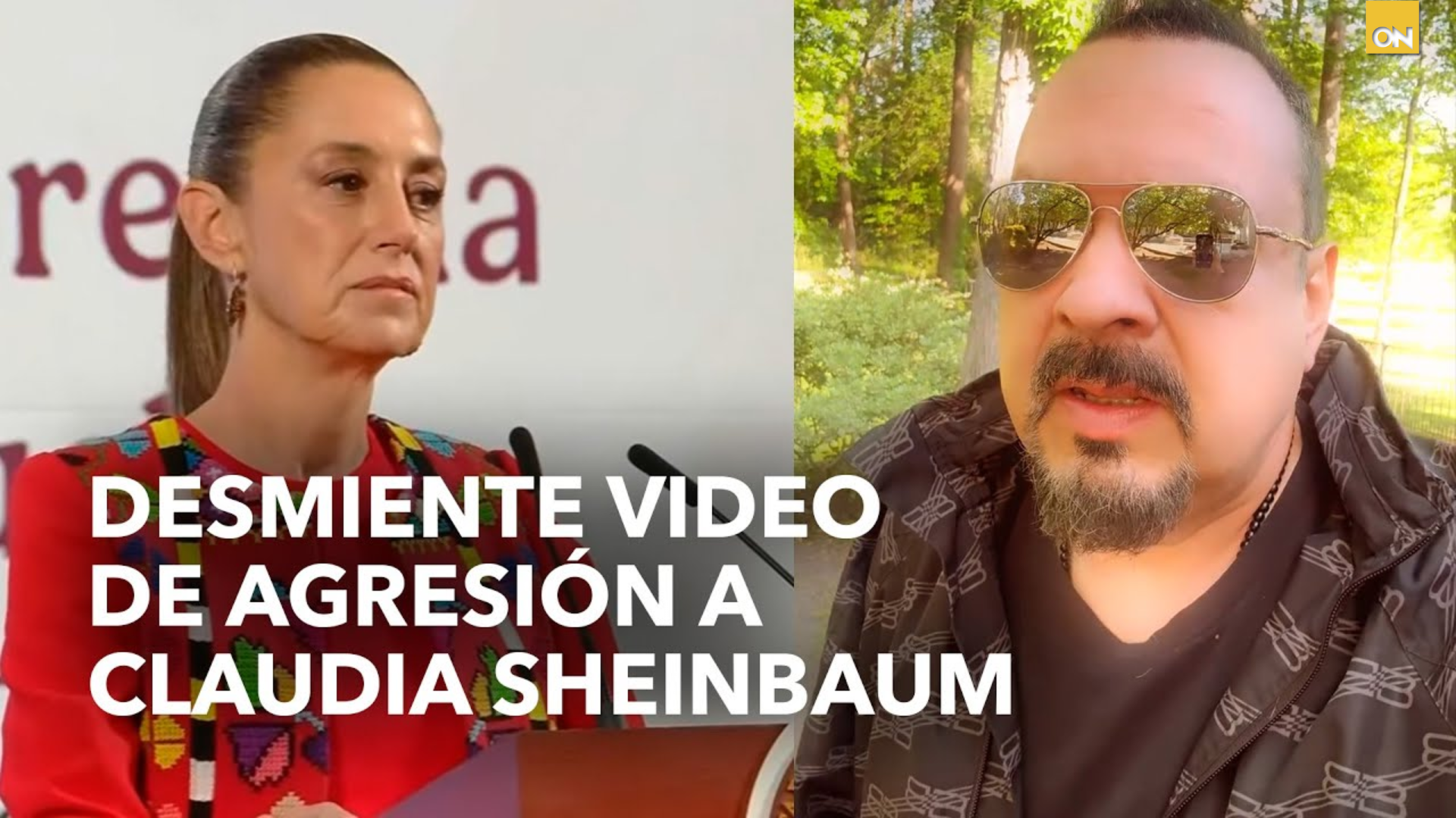 Pepe Aguilar y Claudia Sheinbaum