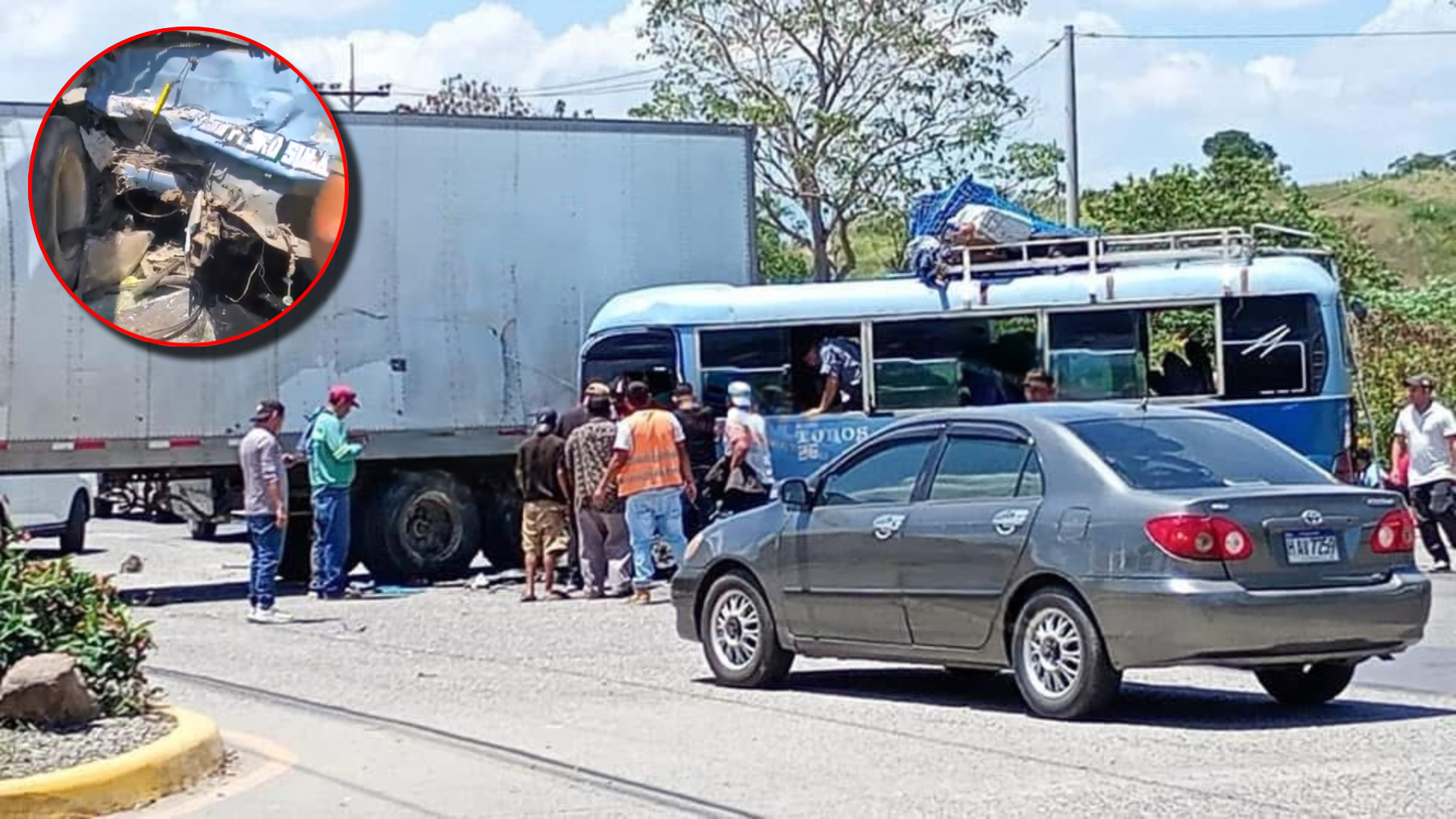 Foto de accidente naco cortes
