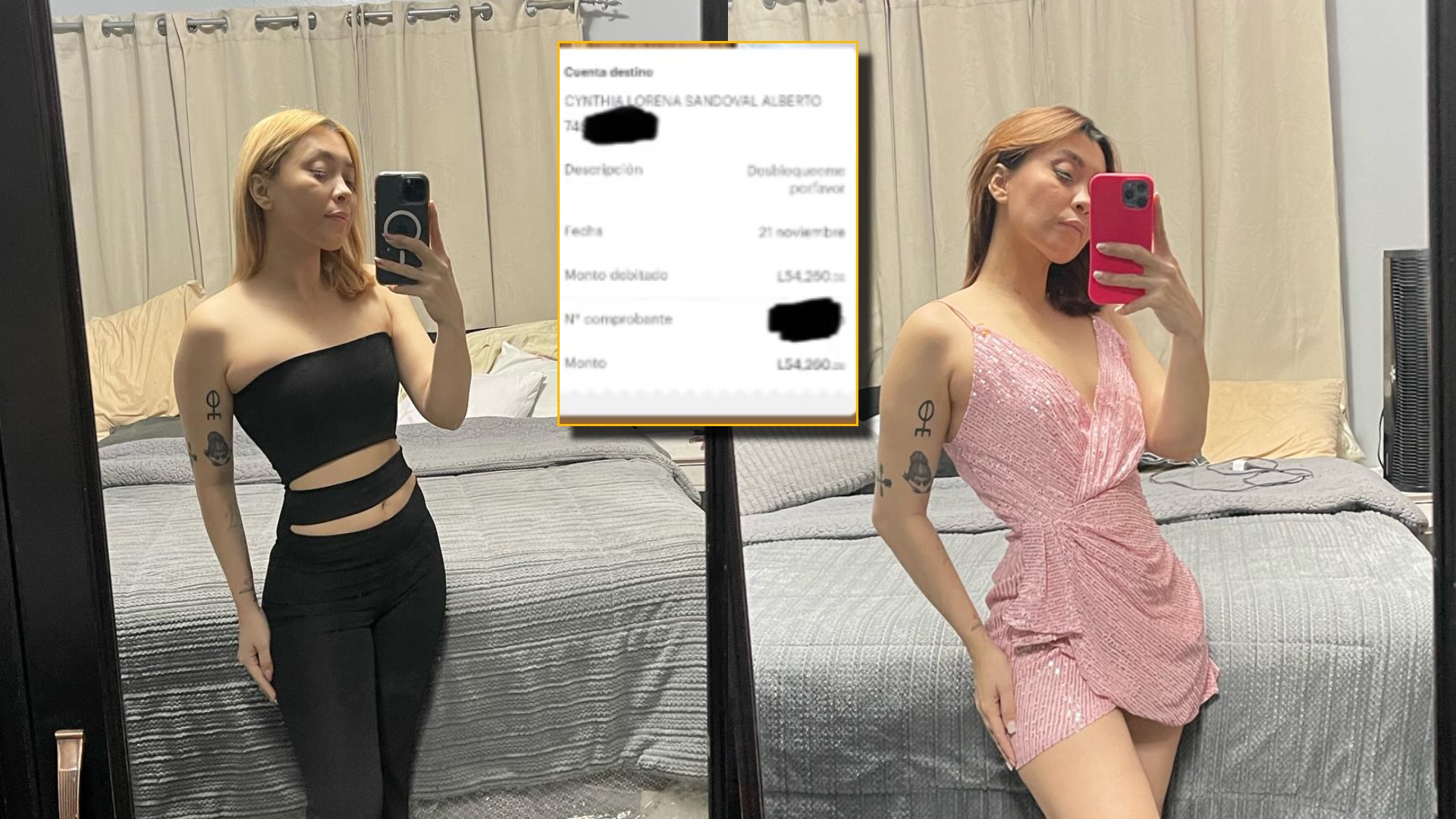 ¿Quién es la hondureña que recibió 54 mil lempiras de su ex para que lo desbloqueara de redes?