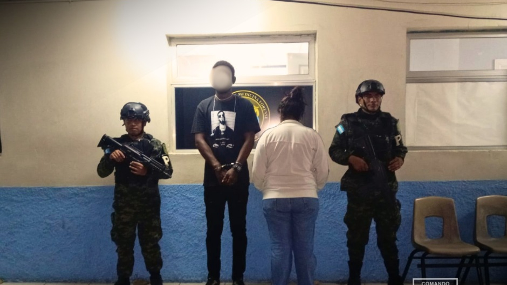 Capturan a hombre que llevaba menor