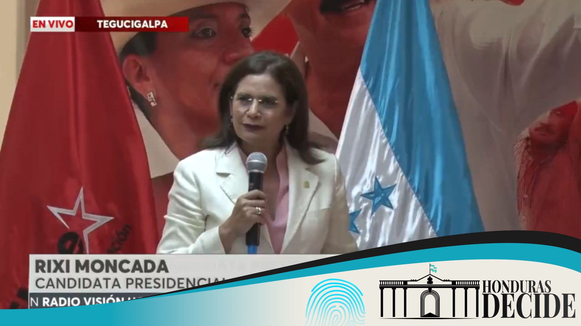 Rixi Moncada se consolida como la candidata presidencial por el Partido Libre