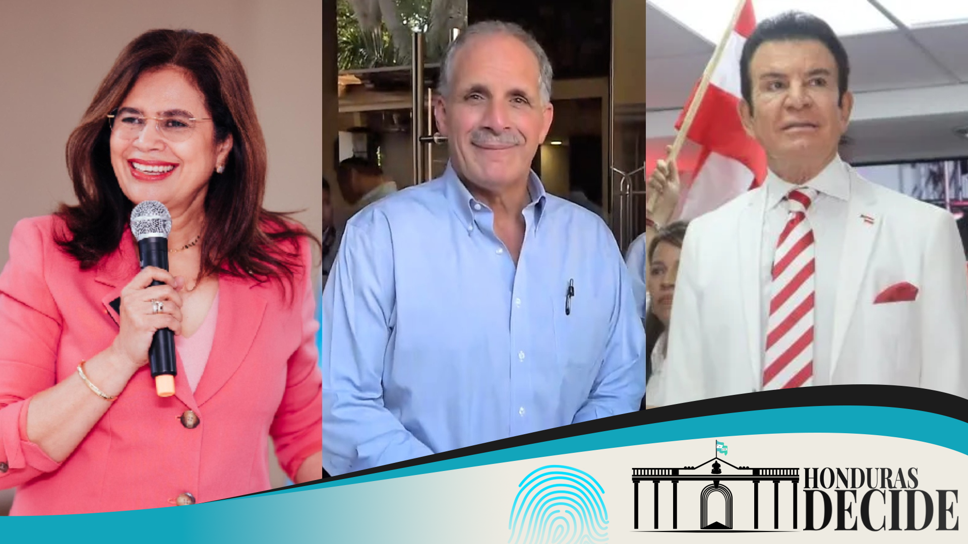 Rixi Moncada, Nasry Asfura y Salvador Nasralla ¿Quién será el próximo presidente de Honduras?