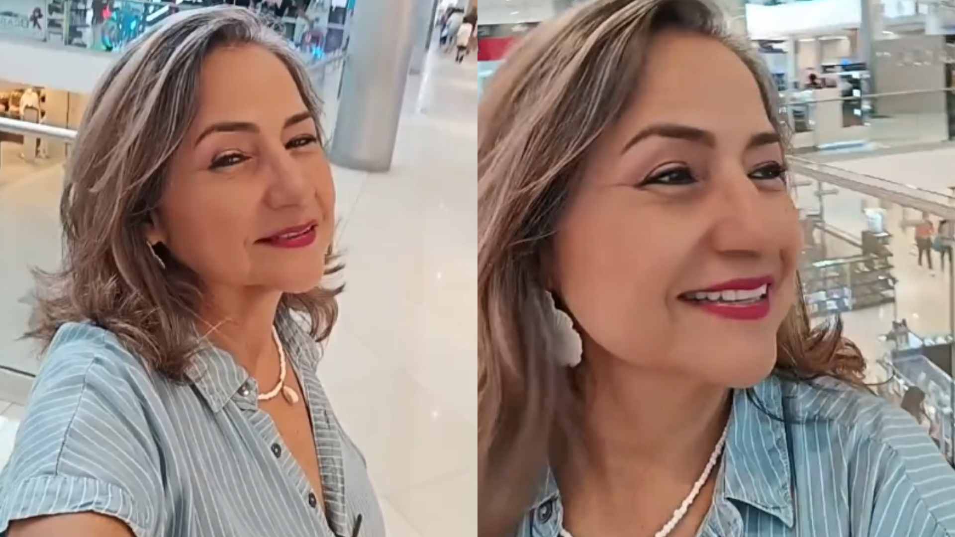 Señora hondureña paseando en mall se vuelve la sensación en TikTok