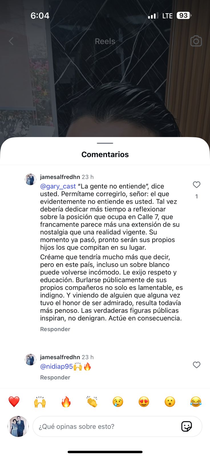 Jaime Portillo Jaime Portillo arremete contra Gary Castellanos y lo llama “medio presentador” en una acalorada discusión en redes