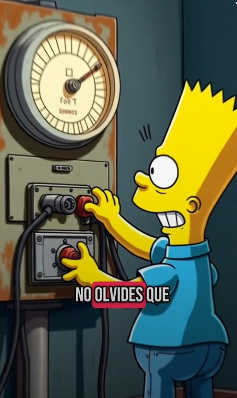 Simpson predicen apagón en ESPAÑA 