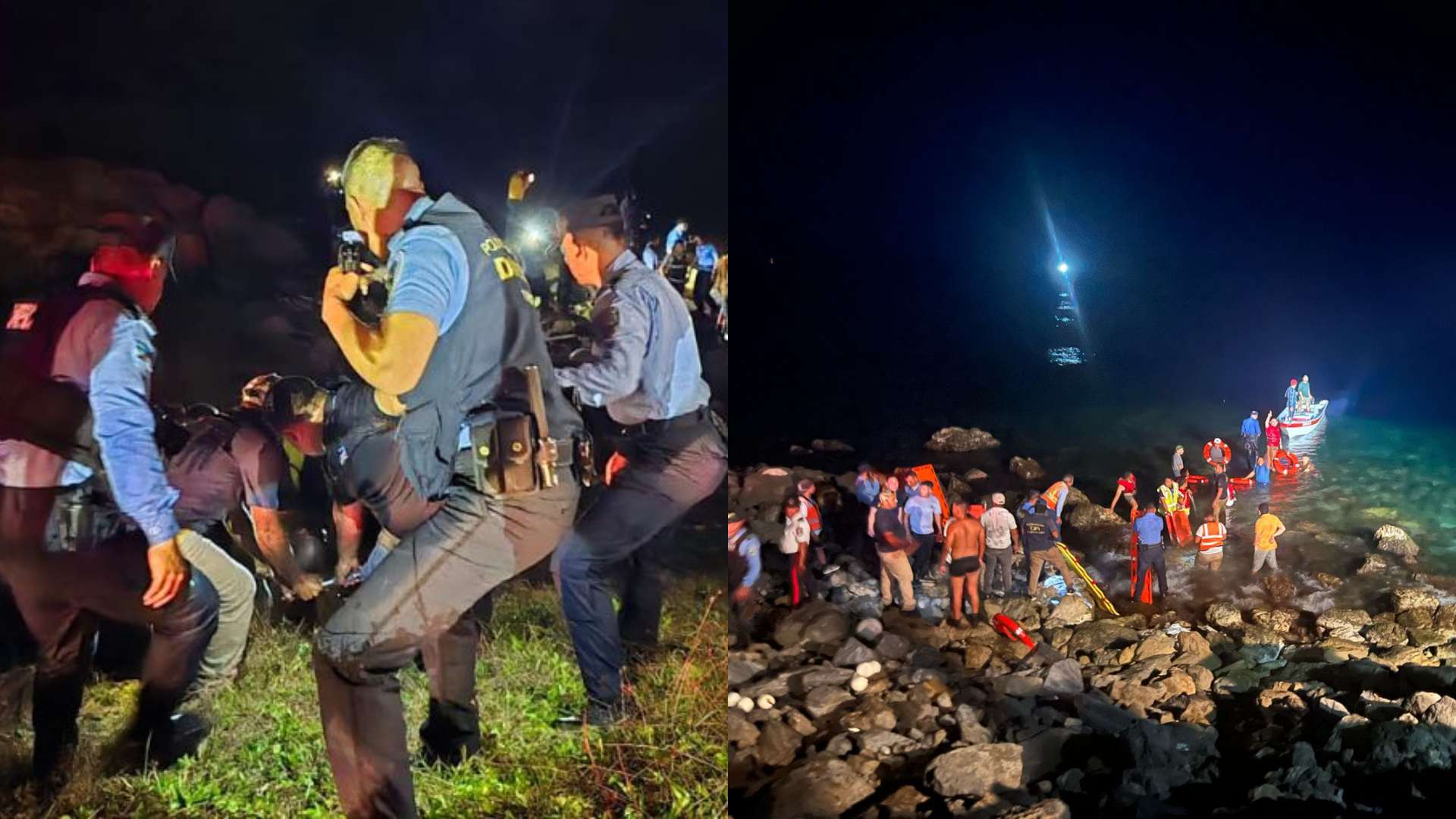 Sin fuselaje ni caja negra del avión del accidente de Roatán