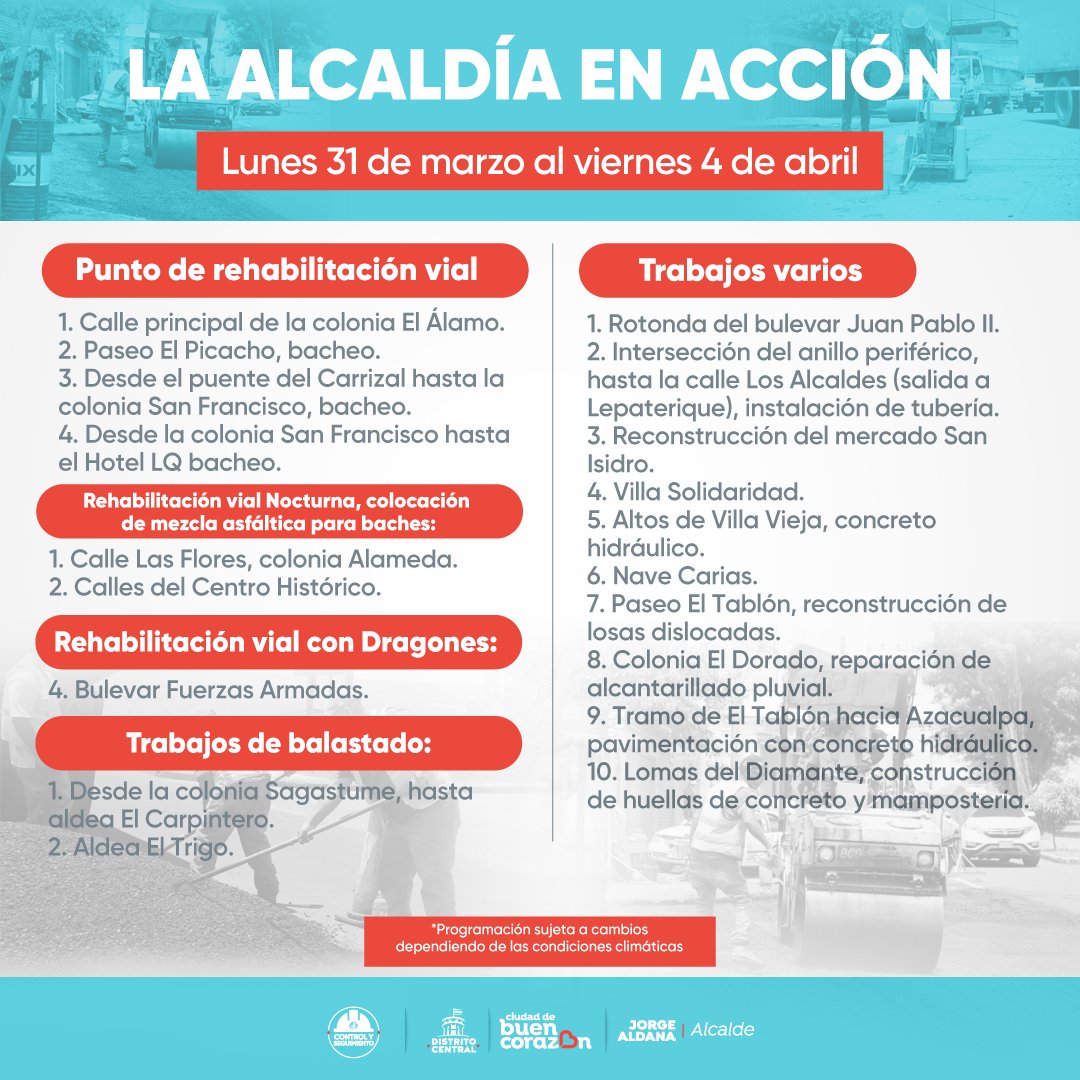 Cancelan cierre de tramo en el bulevar Juan Pablo II de Tegucigalpa