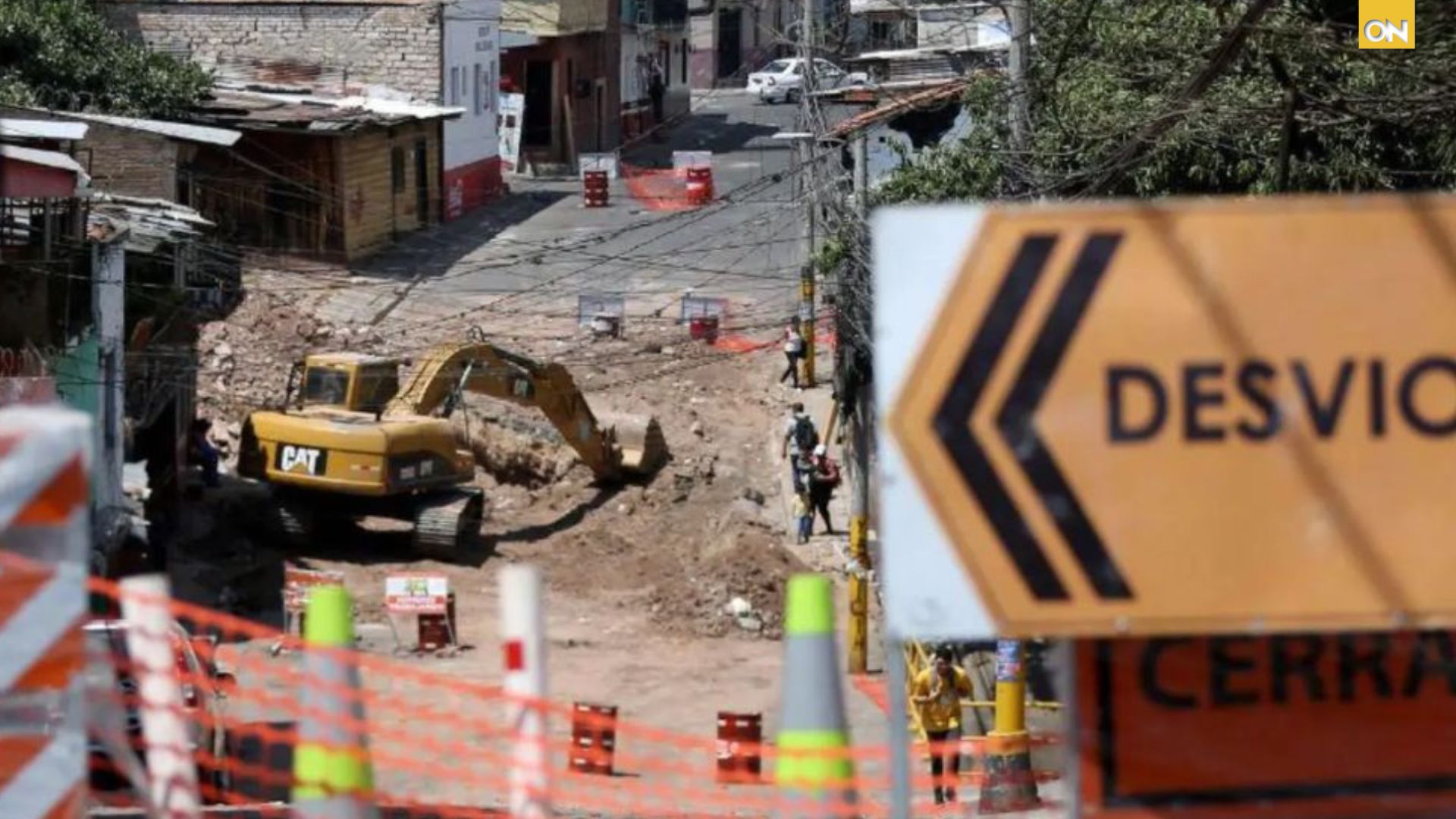 Calles cerradas por reparaciones