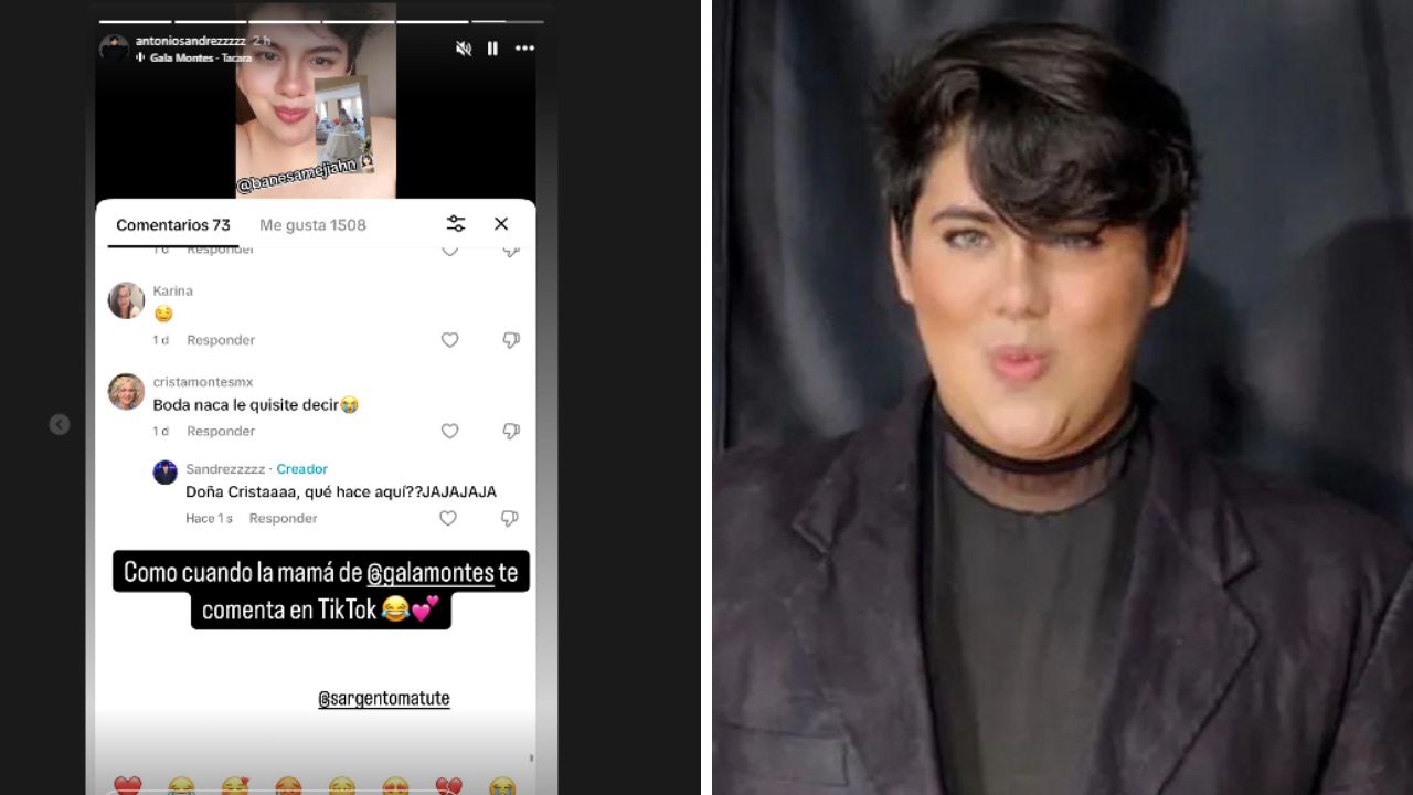 Gala Montes responde con contundencia a comentario de Antonio Sandrez sobre su madre