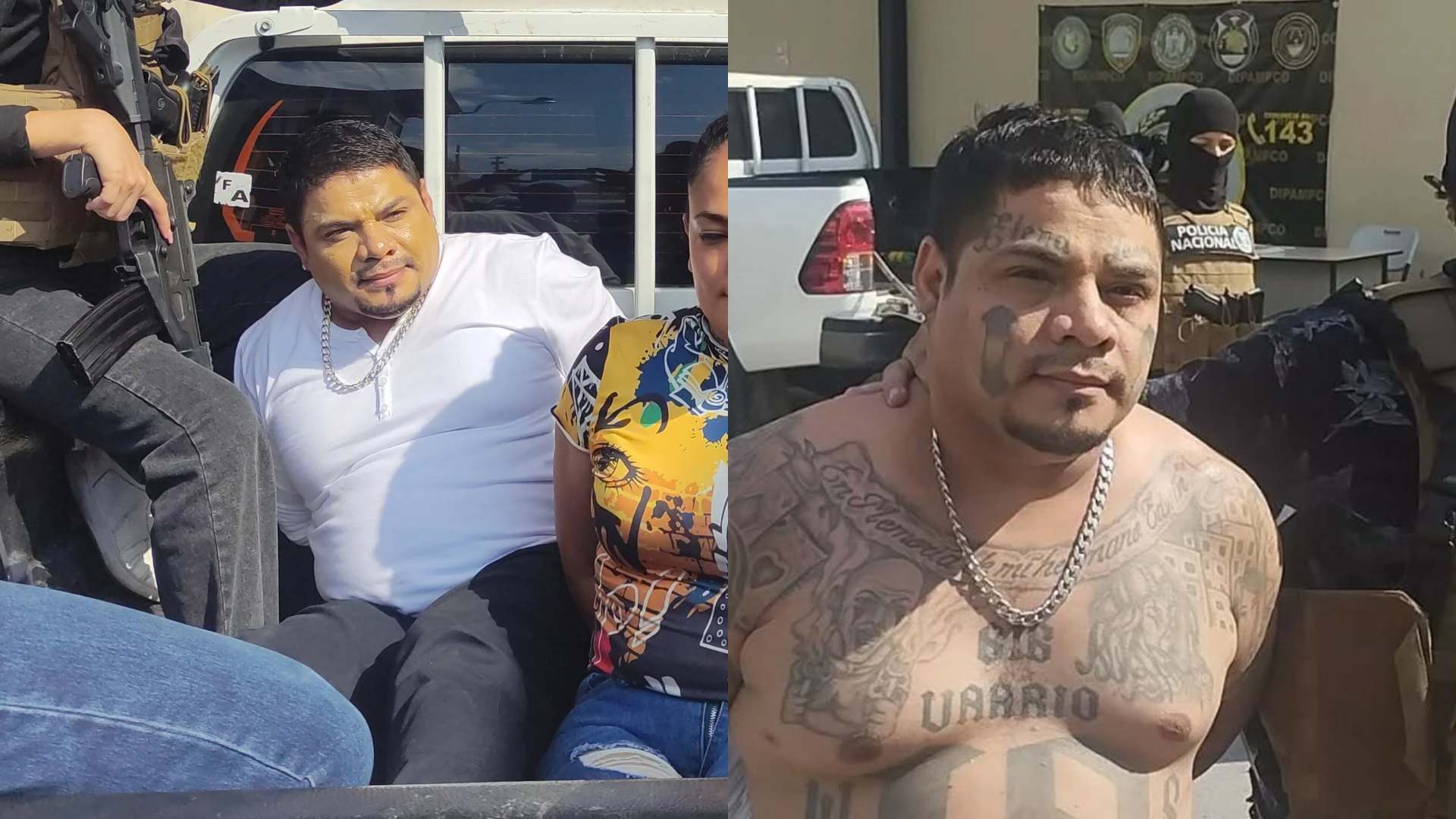 ¿Quién es? Capturado líder de Pandilla 18 que usaba maquillaje en rostro para evadir justicia