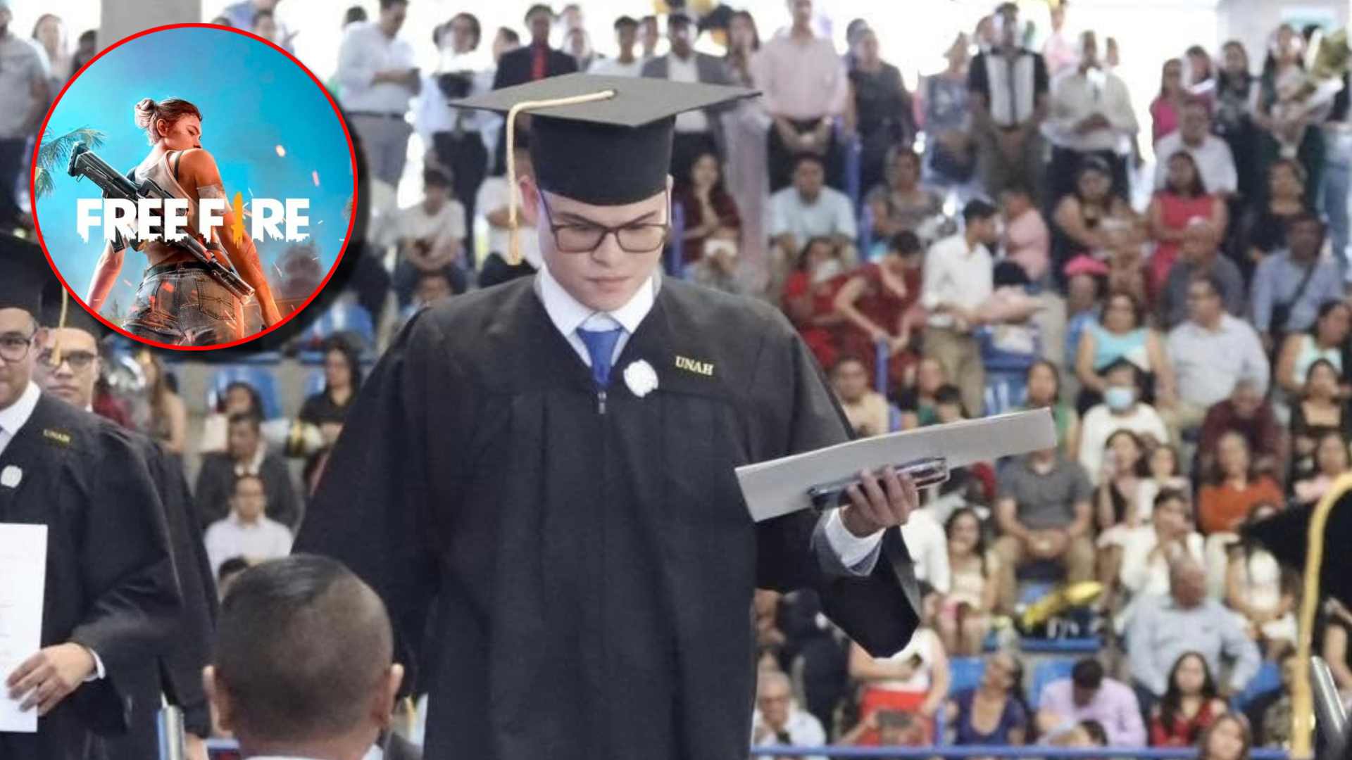 Hondureño convirtió Free Fire en su fuente de ingresos para graduarse de la UNAH