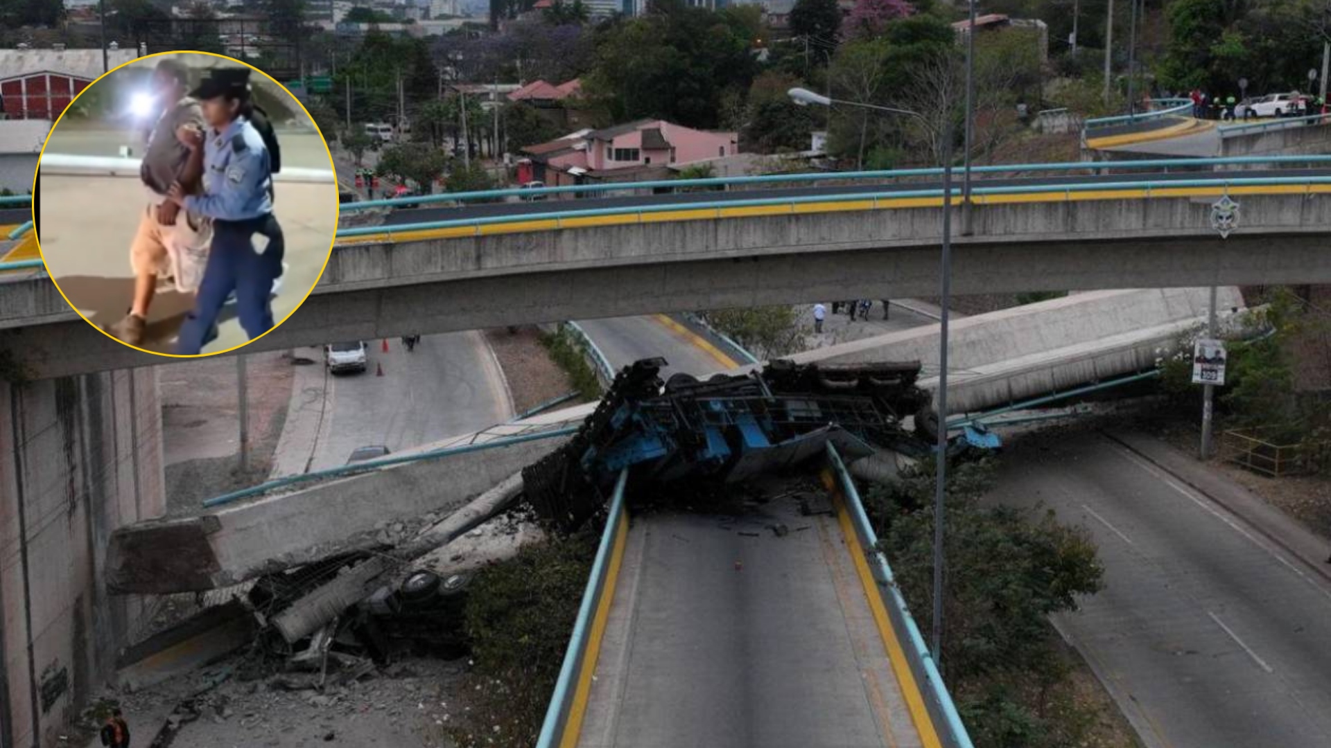 puente colapso tegucigalpa